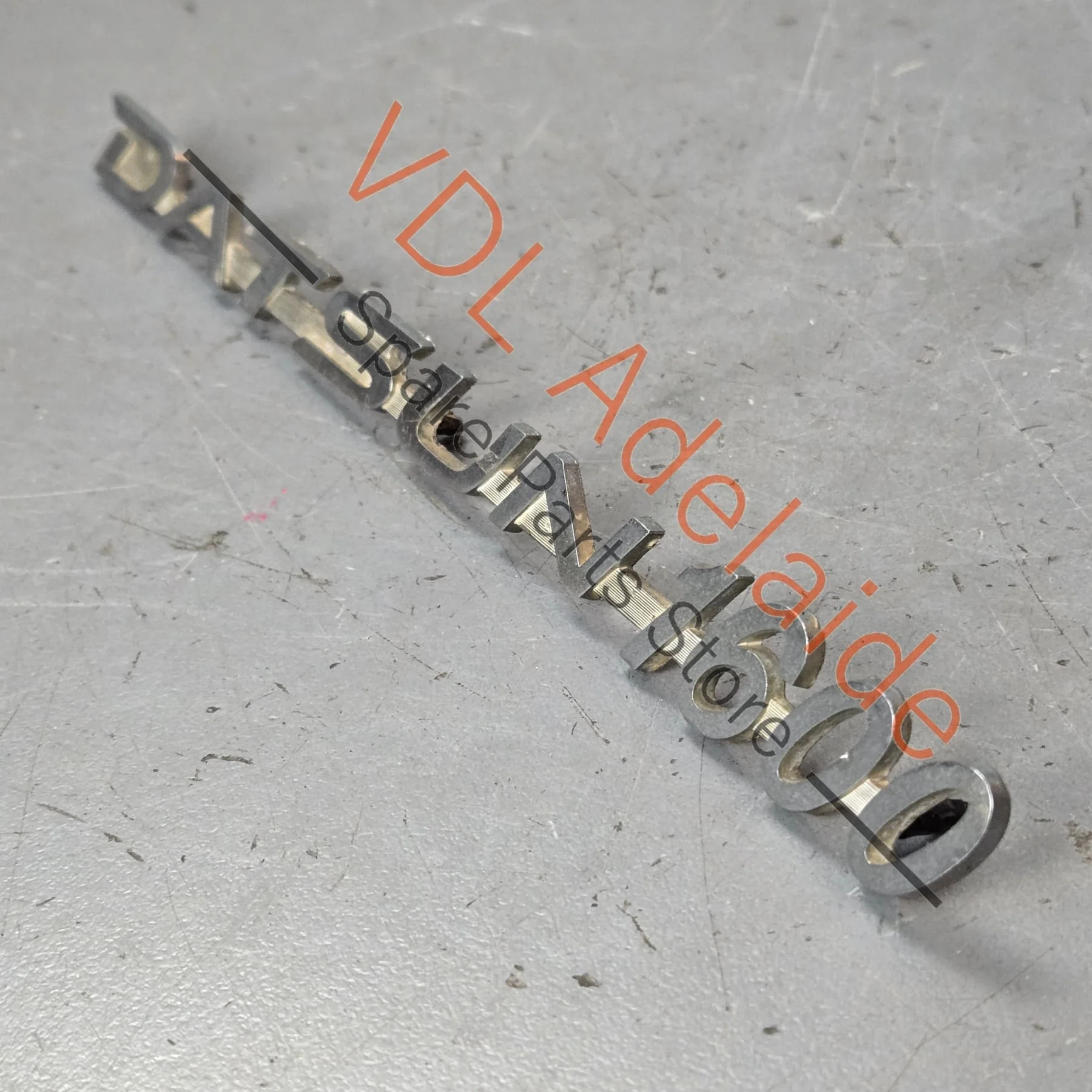 Datsun 1600 510 Front Quarter Fender Panel Badge Emblem Genuine Cast Chrome #07 - Image 6