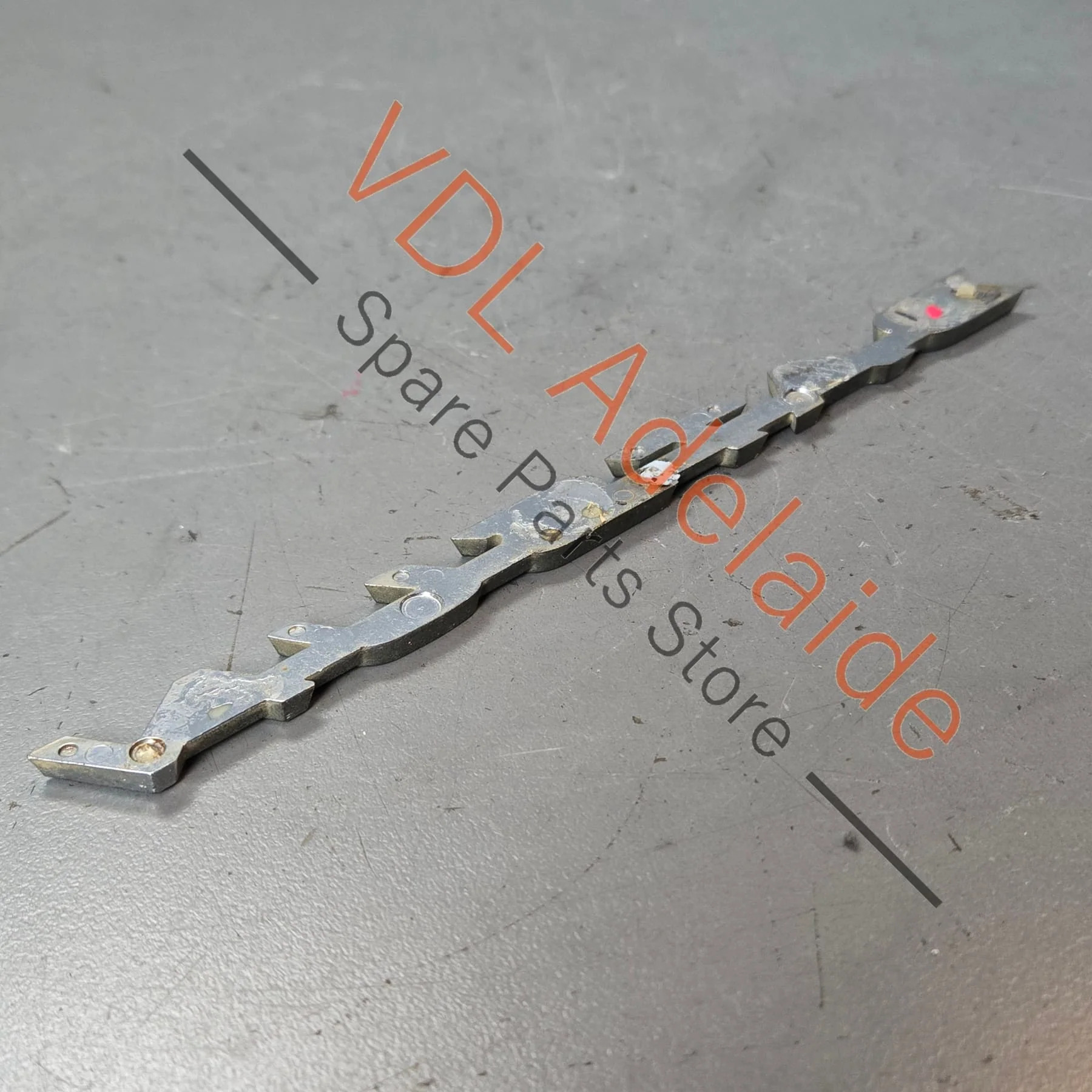 Datsun 1600 510 Rear Trunk Boot Lid Panel Badge Emblem Genuine Chrome #01 - Image 6
