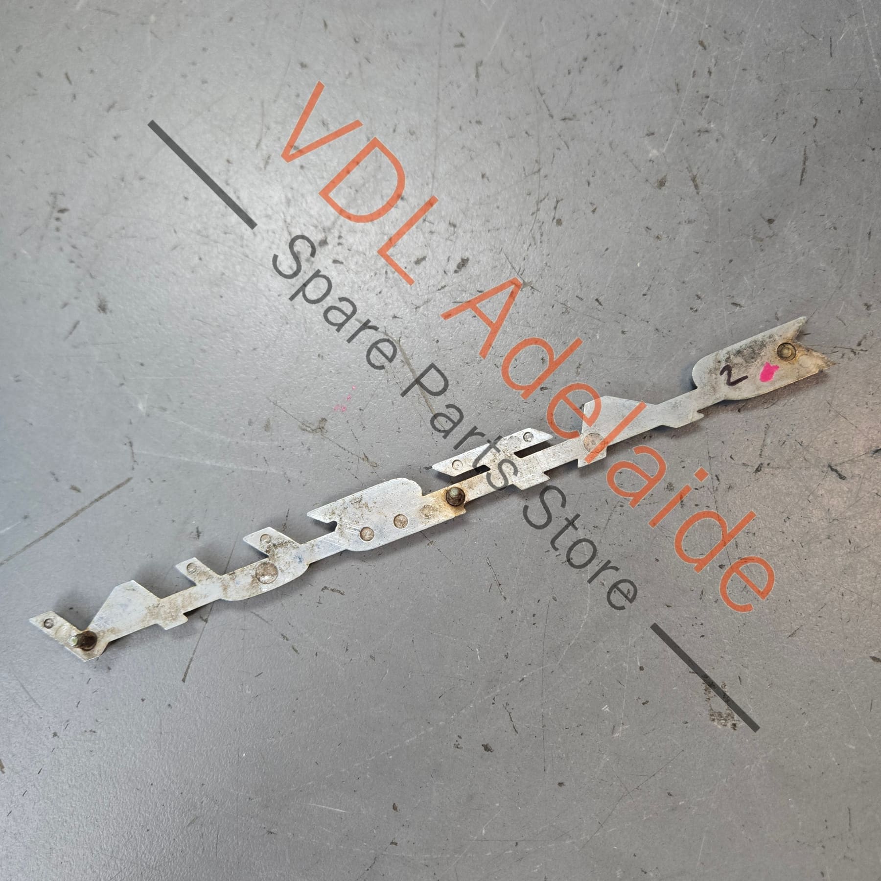 Datsun 1600 510 Rear Trunk Boot Lid Panel Badge Emblem Genuine Chrome #02 - Image 7