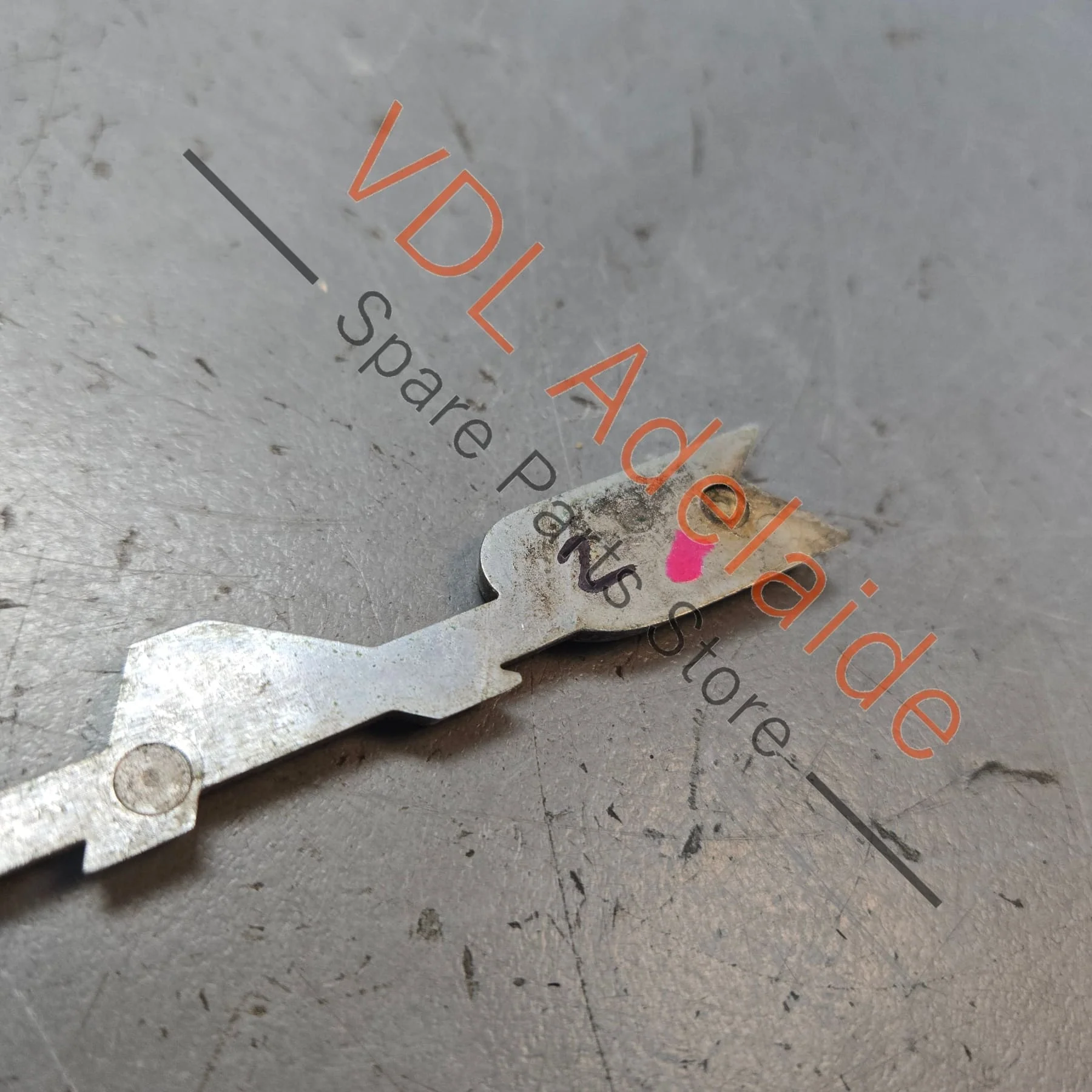 Datsun 1600 510 Rear Trunk Boot Lid Panel Badge Emblem Genuine Chrome #02 - Image 8