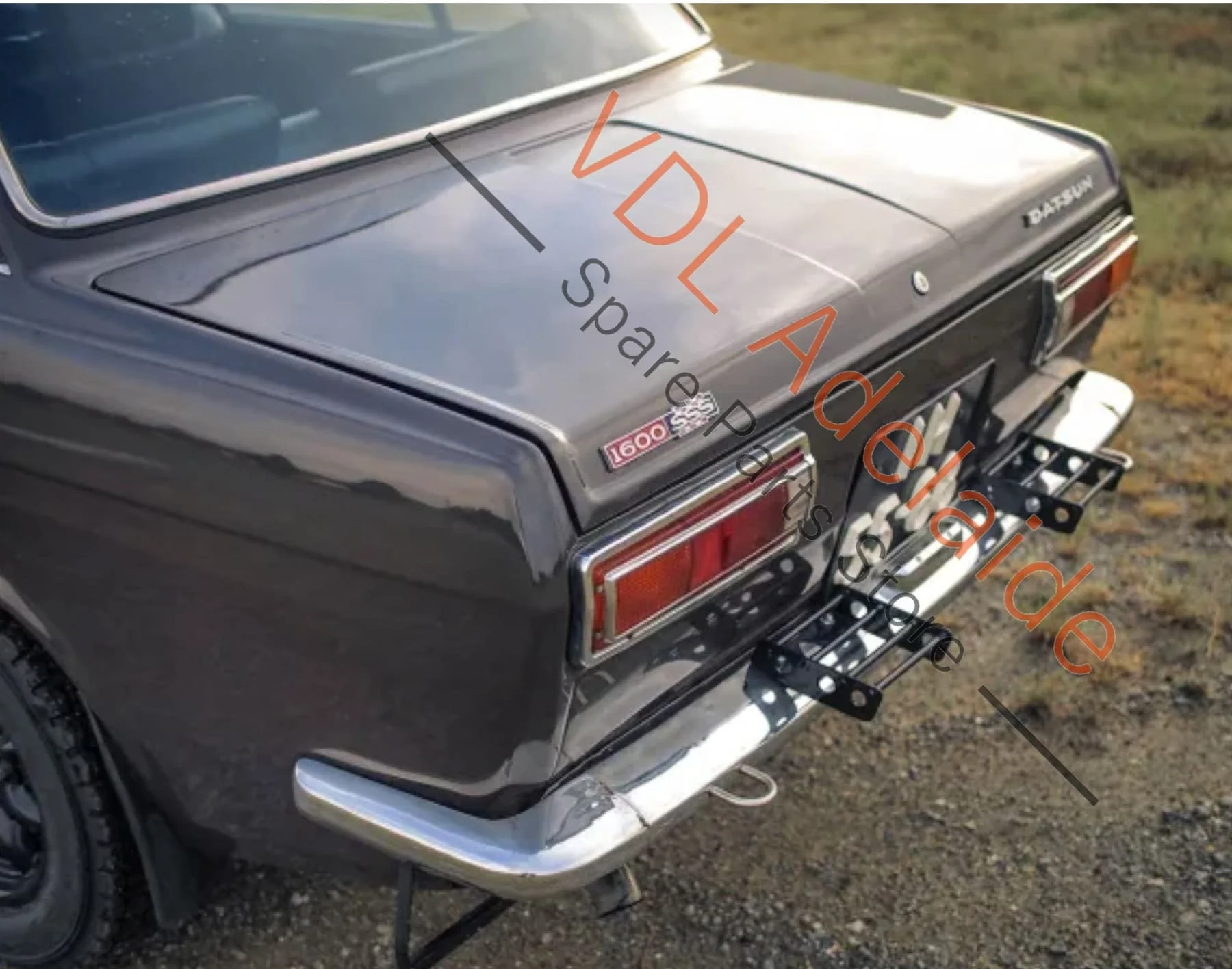 Datsun 1600 SSS 510 Boot Trunk Badge Emblem Genuine Original - Image 2