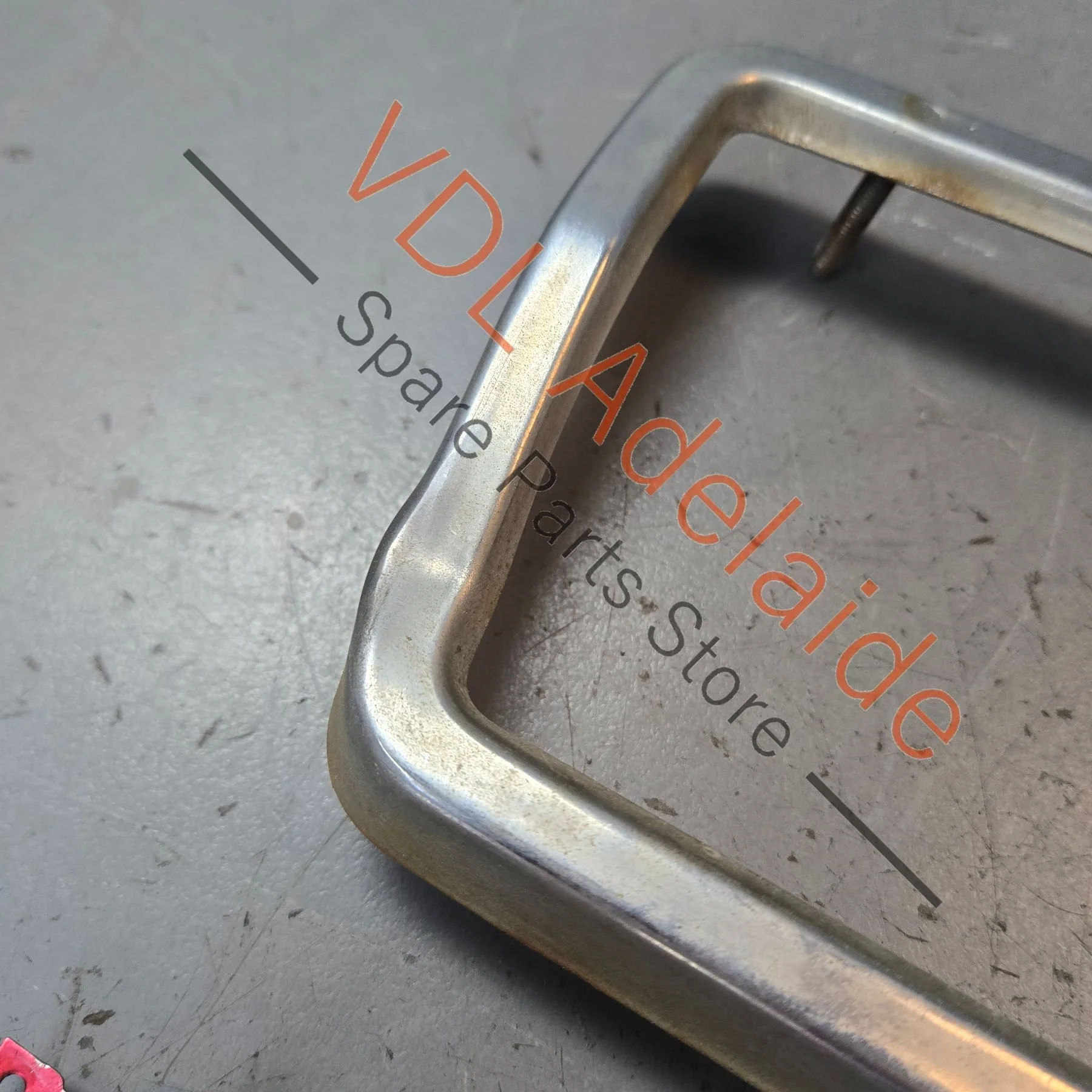 Datsun 1600 510 Rear Left Tail Light Chrome Frame #01 - Image 3