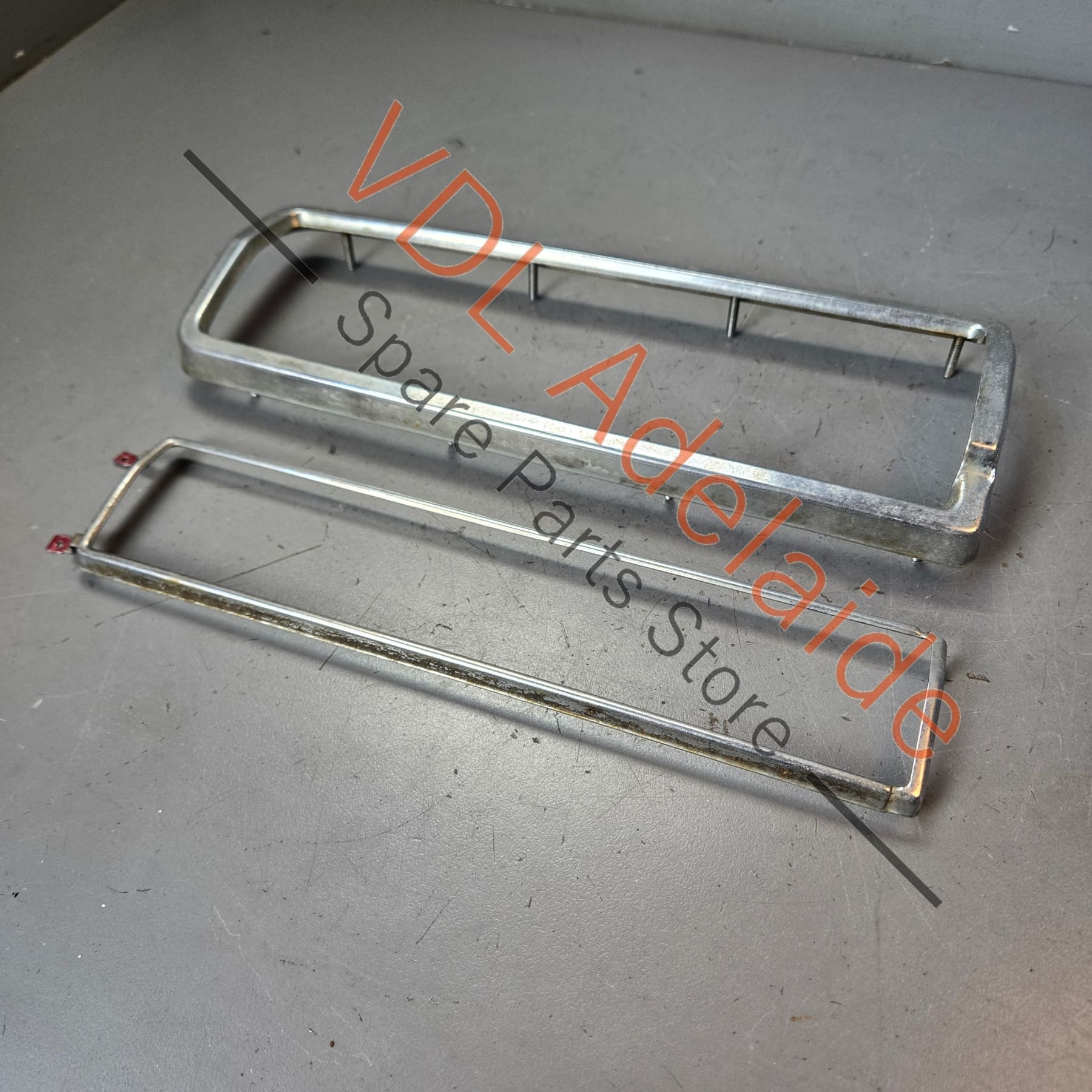 Datsun 1600 510 Rear Left Tail Light Chrome Frame #02 - Image 2