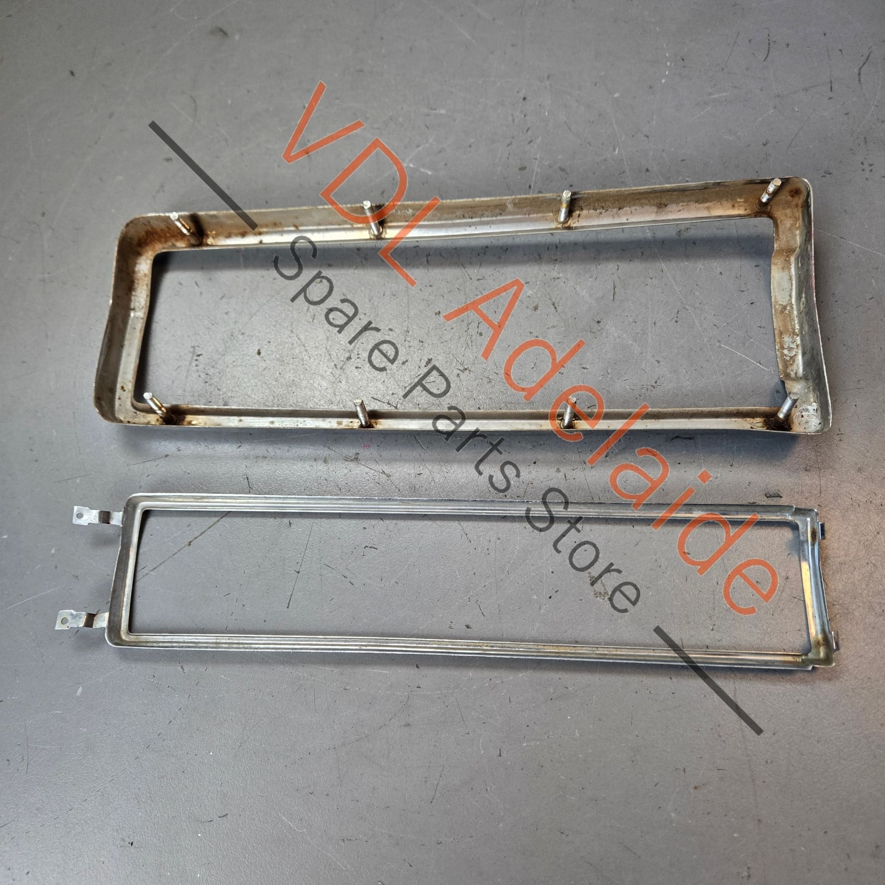 Datsun 1600 510 Rear Right Tail Light Chrome Frame #03 - Image 6
