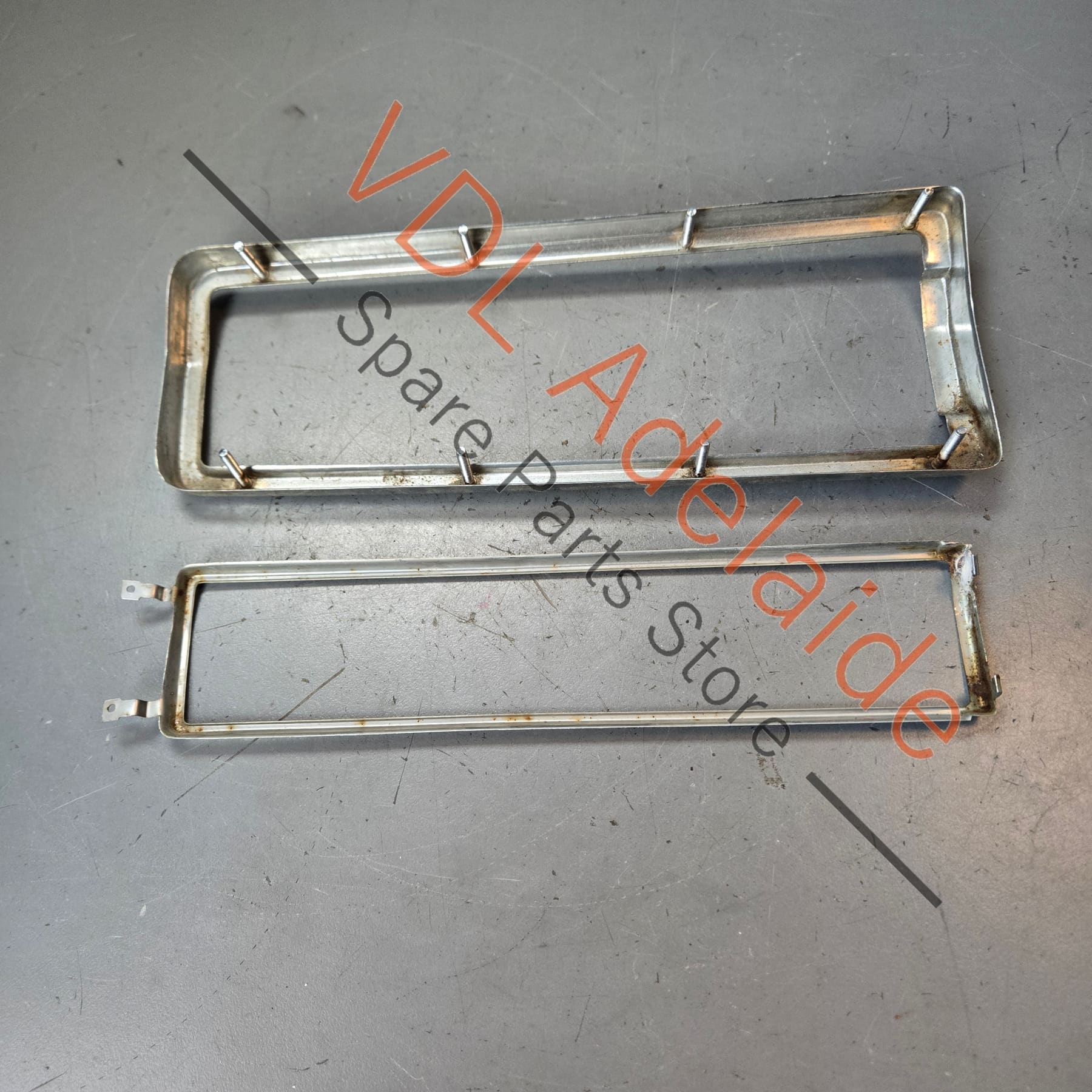 Datsun 1600 510 Rear Right Tail Light Chrome Frame #04 - Image 5