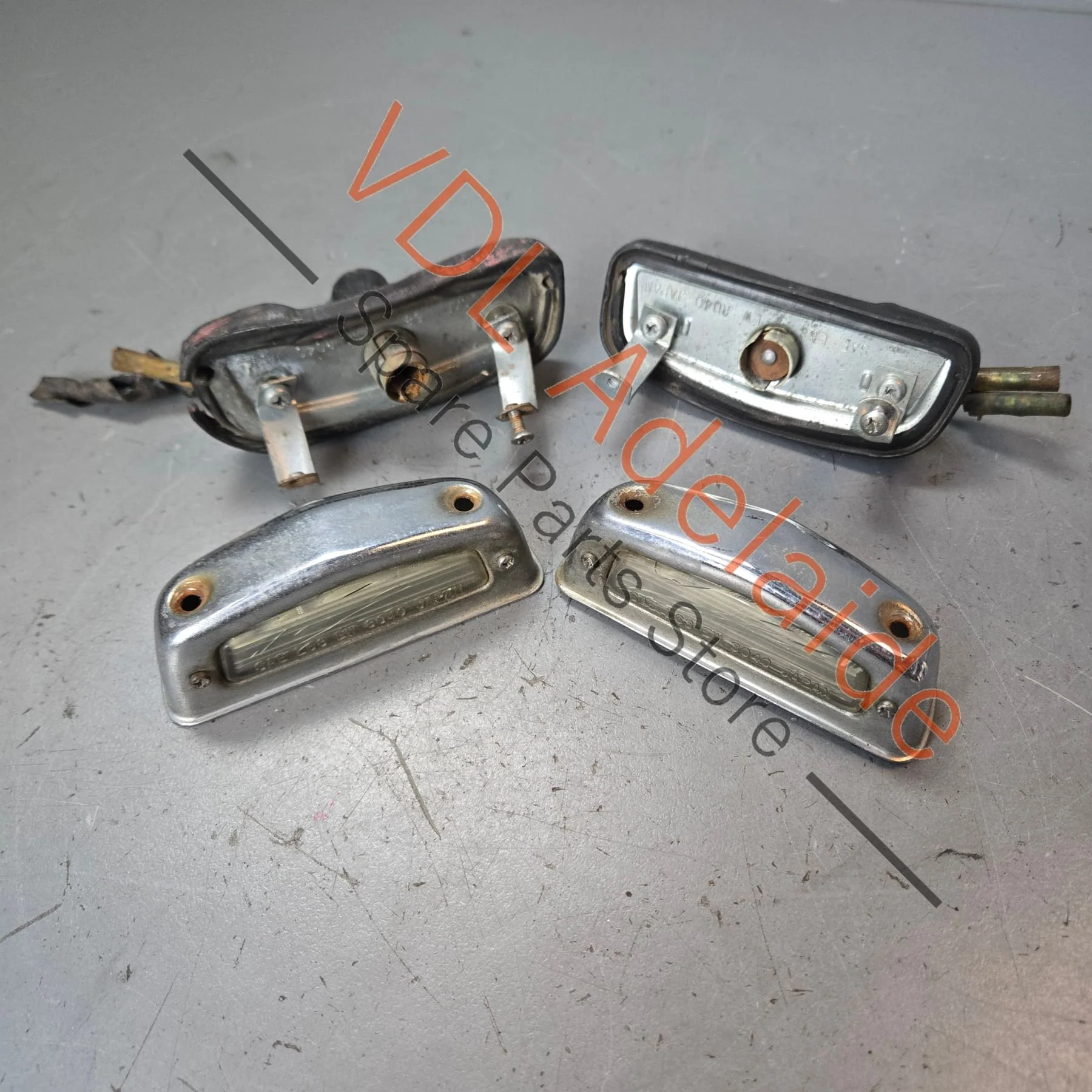 Datsun 1600 510 Licence Plate Light Pair for USA Sedan or Australian Wagon #02 - Image 4