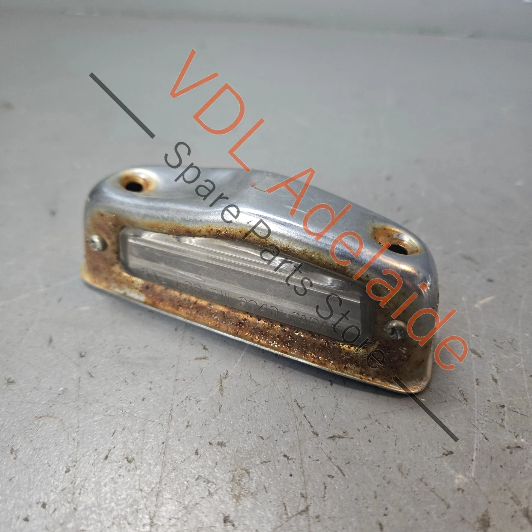 Datsun 1600 510 Licence Plate Light Cover Cap with Lens for USA Sedan or Australian Wagon #01