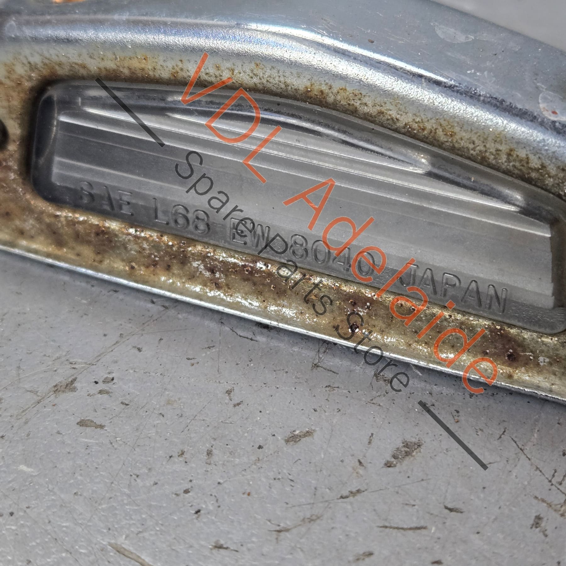 Datsun 1600 510 Licence Plate Light Cover Cap with Lens for USA Sedan or Australian Wagon #02 - Image 2