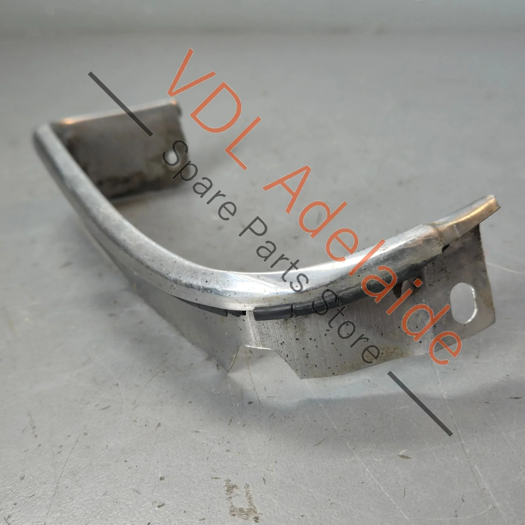 Datsun 1600 510 Front Right Stainless Steel Chrome Fender Trim Eyebrow Mould #A - Image 4