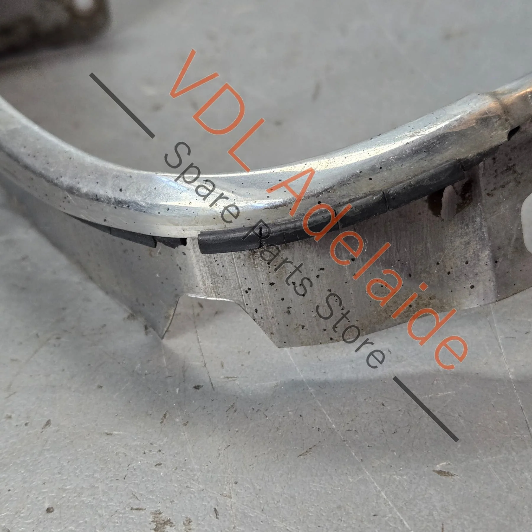 Datsun 1600 510 Front Right Stainless Steel Chrome Fender Trim Eyebrow Mould #A - Image 5
