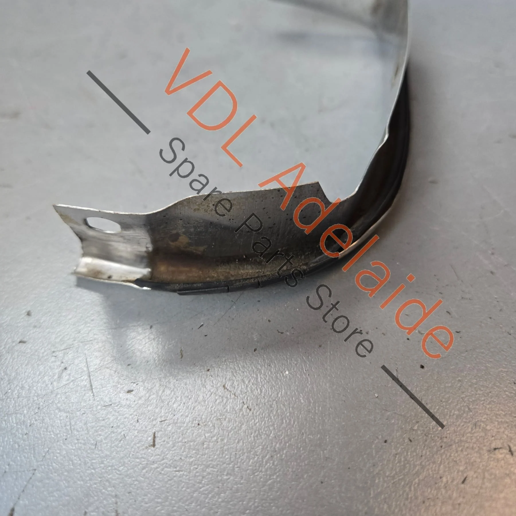 Datsun 1600 510 Front Right Stainless Steel Chrome Fender Trim Eyebrow Mould #A - Image 8