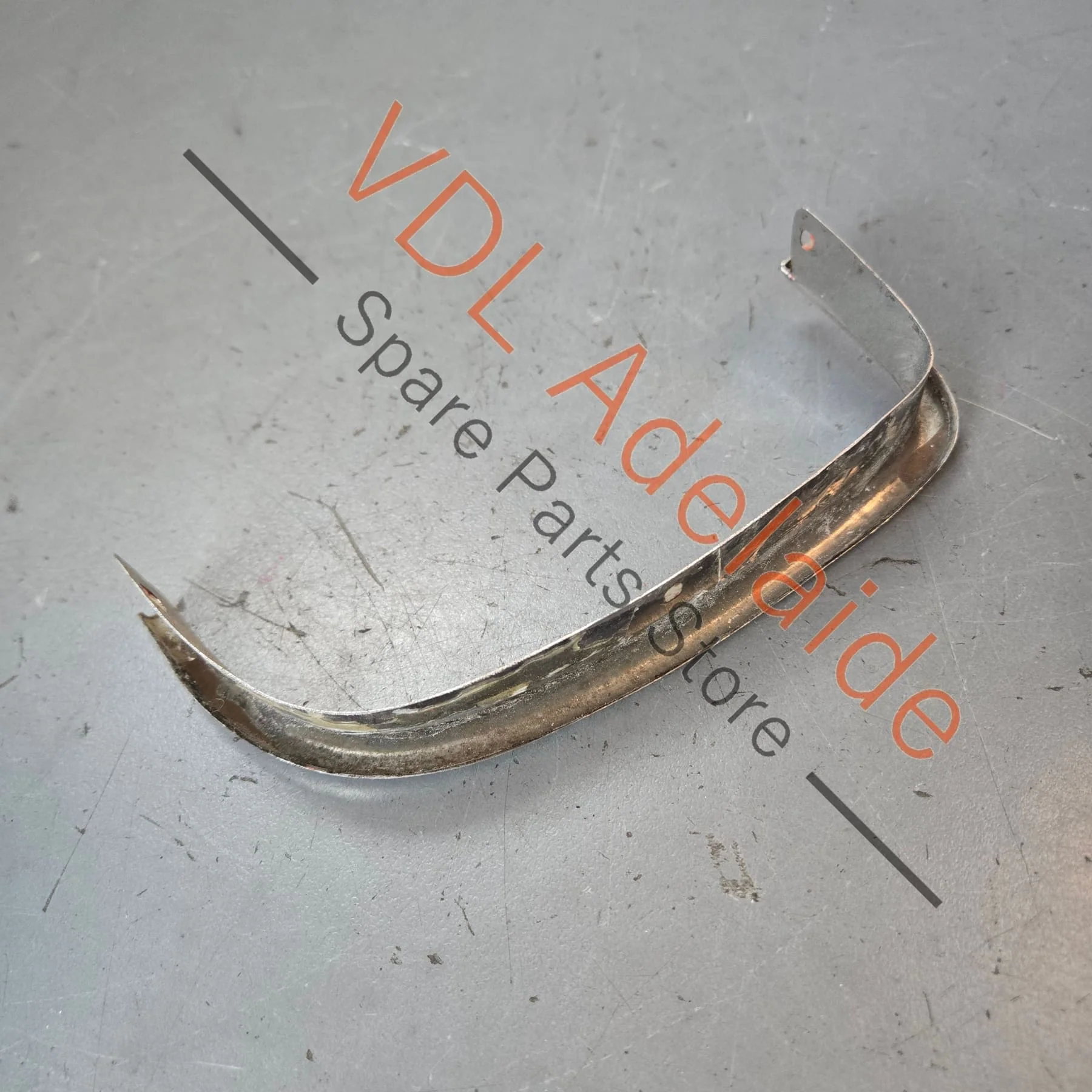 Datsun 1600 510 Front Right Stainless Steel Chrome Fender Trim Eyebrow Mould #C - Image 7