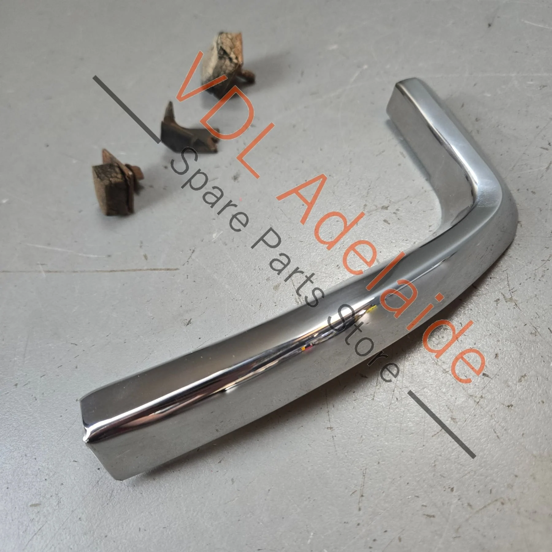 Datsun 240k GT C110 Kenmeri Front Left Fender Chrome Eyebrow Moulding Mould Trim - Image 3