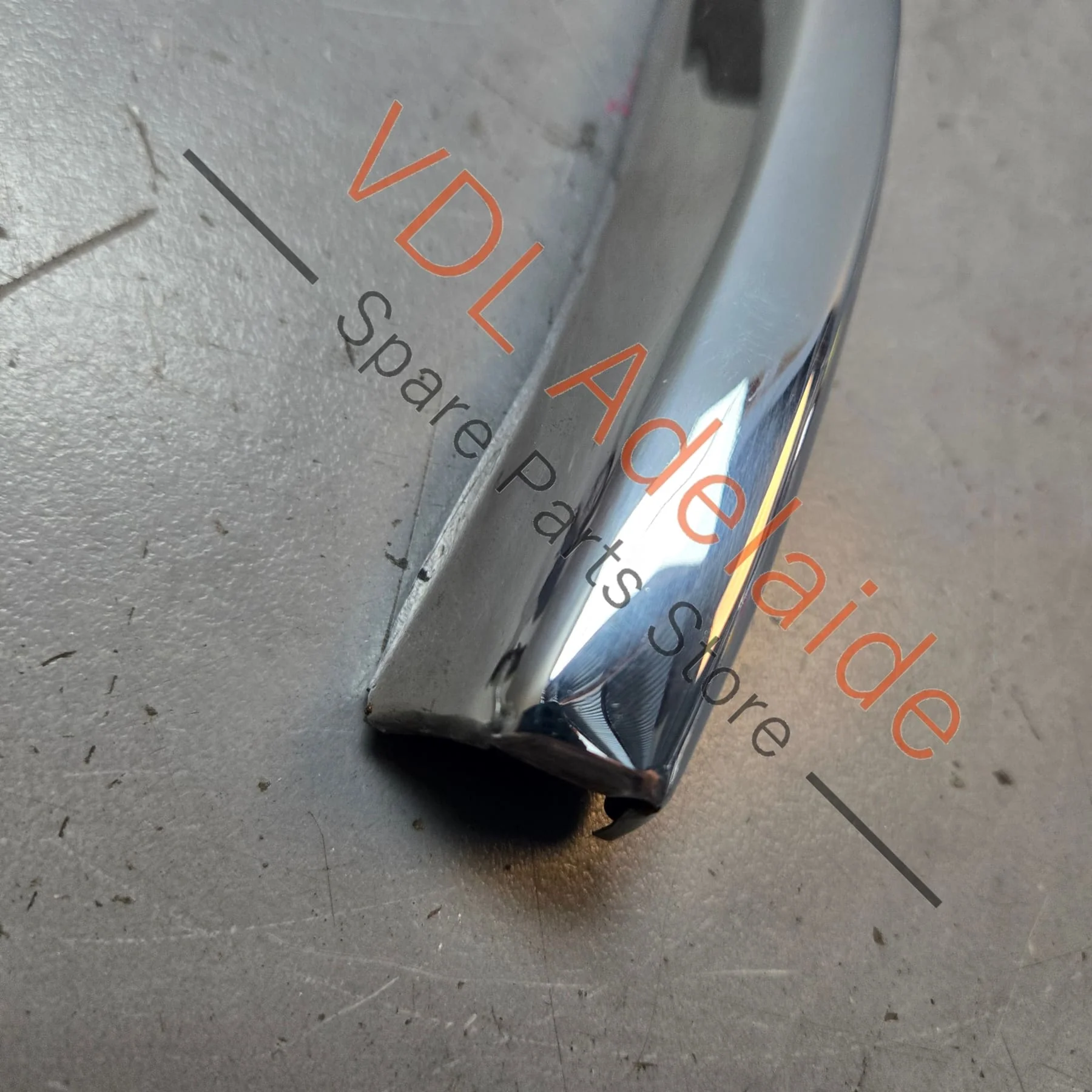 Datsun 240k GT C110 Kenmeri Front Left Fender Chrome Eyebrow Moulding Mould Trim - Image 5