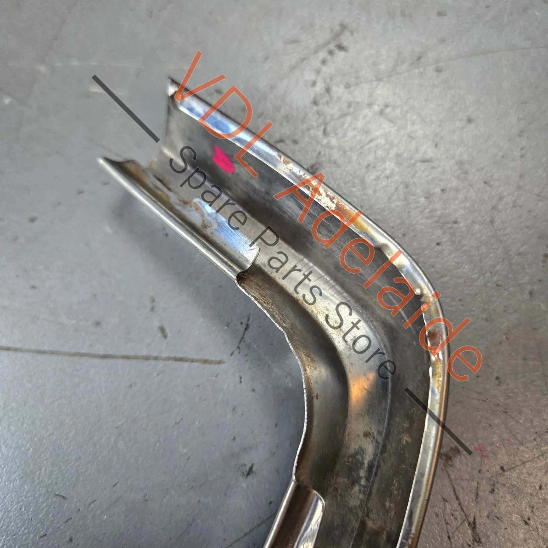 Datsun 240k GT C110 Kenmeri Front Right Fender Chrome Eyebrow Moulding Mould Trim - Image 7