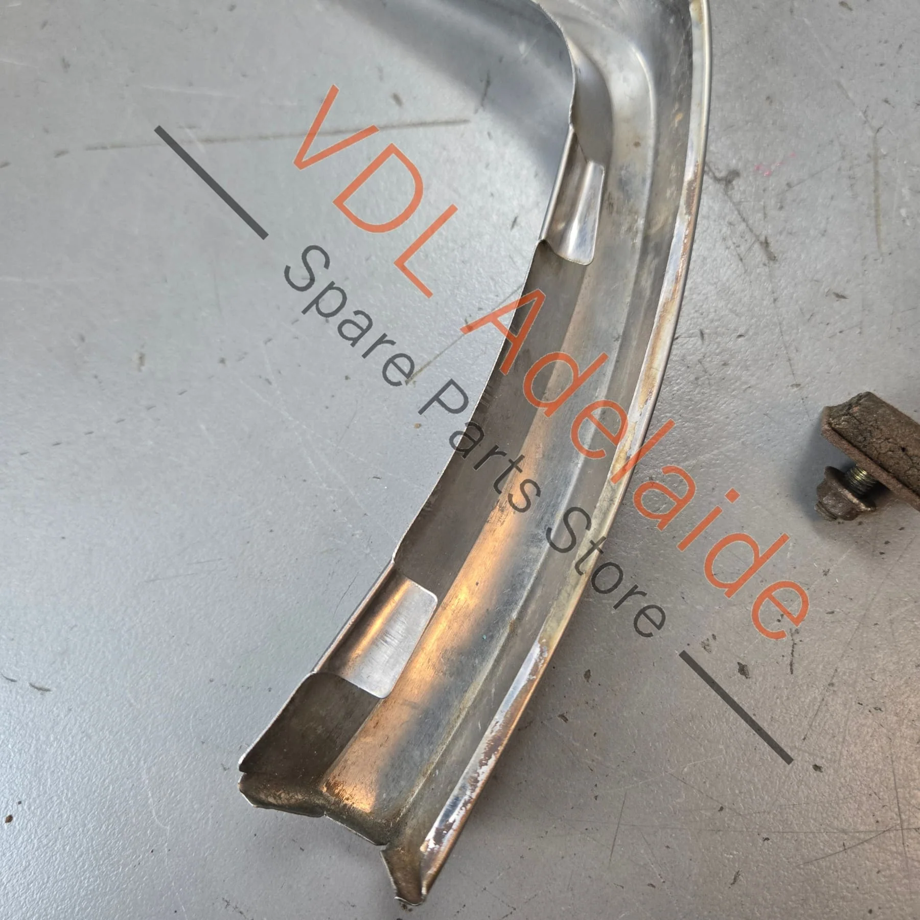 Datsun 240k GT C110 Kenmeri Front Right Fender Chrome Eyebrow Moulding Mould Trim - Image 8