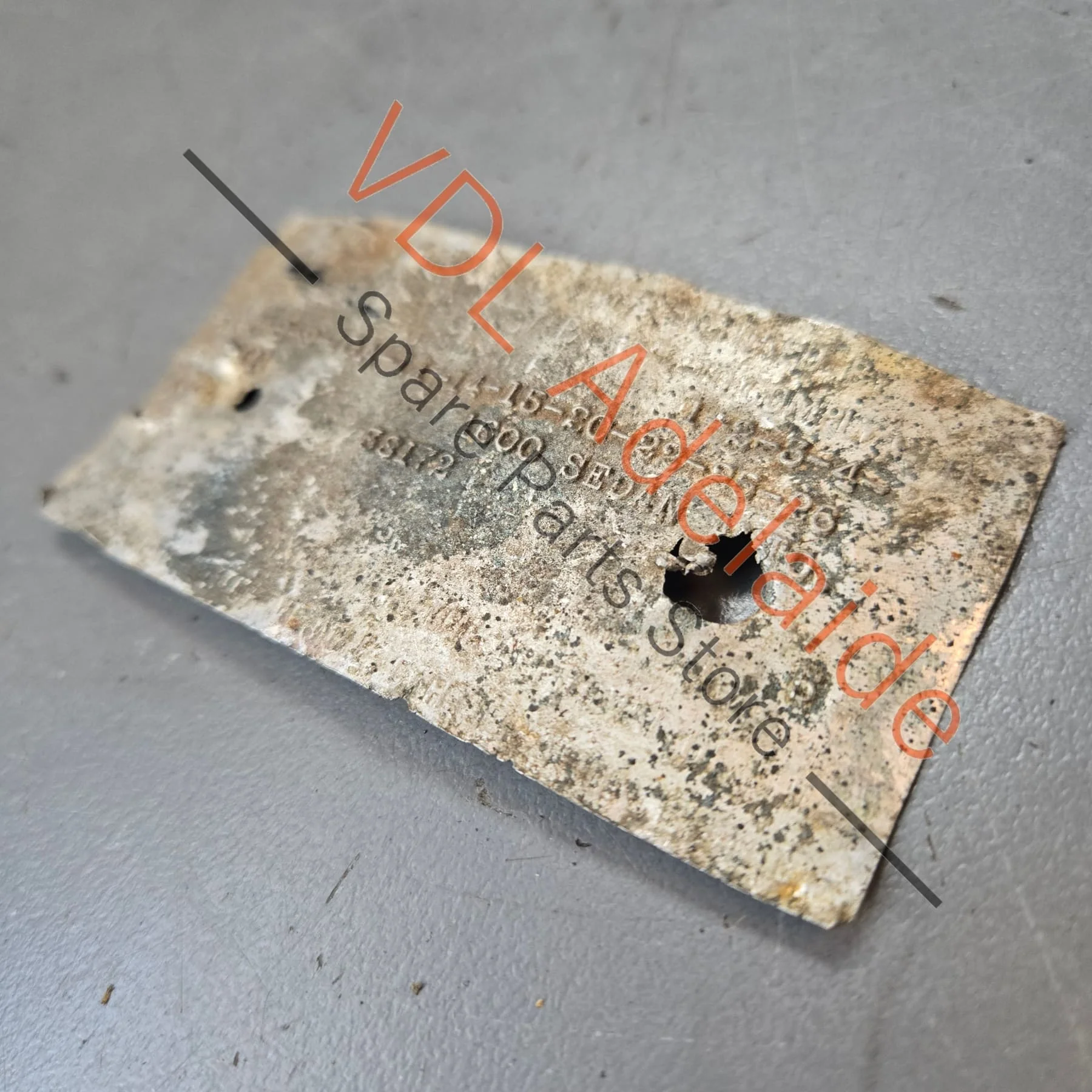 Datsun 1600 Sedan Australian Delivered Compliance Tag Nostalgic value only, not for registration #31872 - Image 2