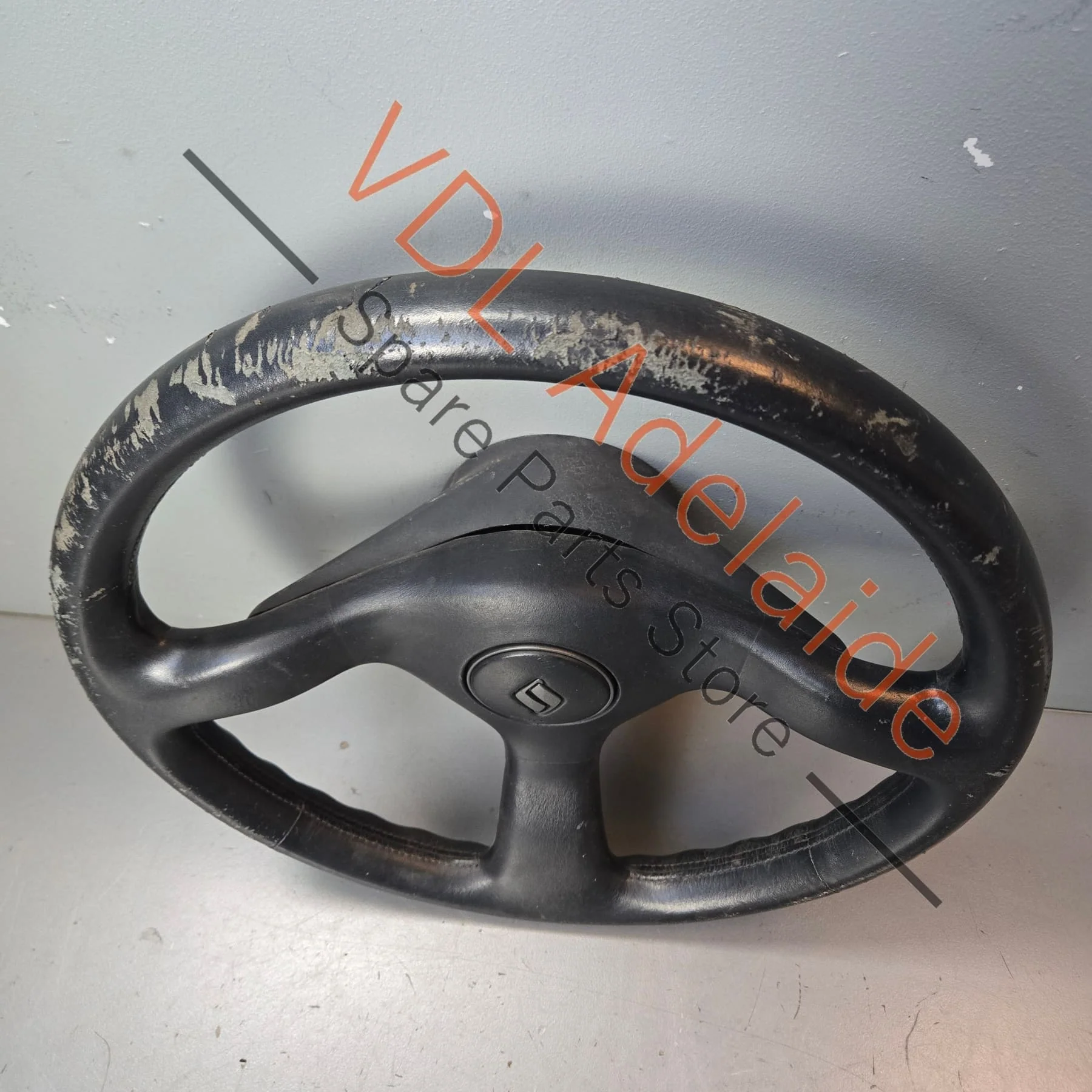 Nissan Skyline R32 GTSt / GTR Original 3x Spoke Leather Steering Wheel - Image 3