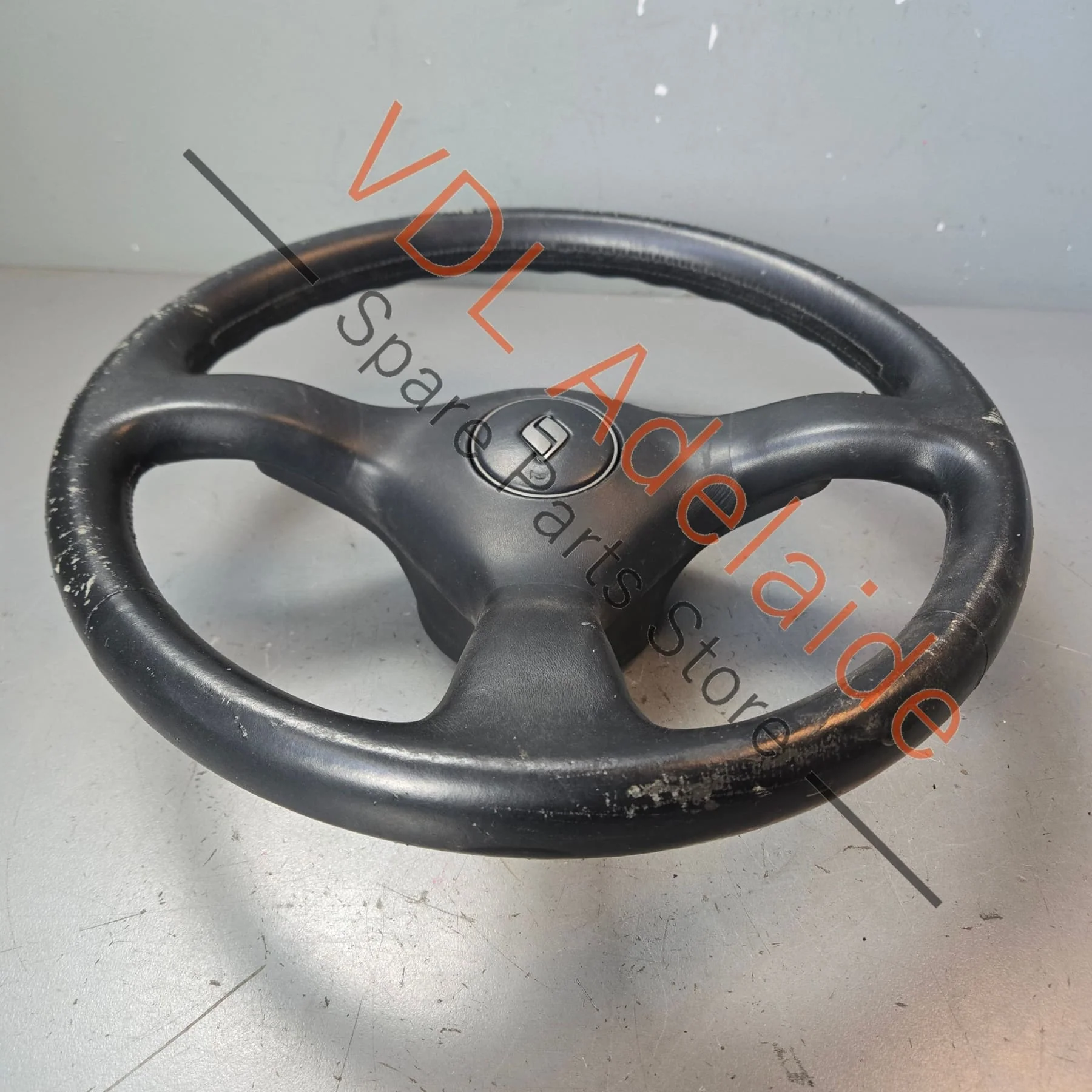 Nissan Skyline R32 GTSt / GTR Original 3x Spoke Leather Steering Wheel - Image 7