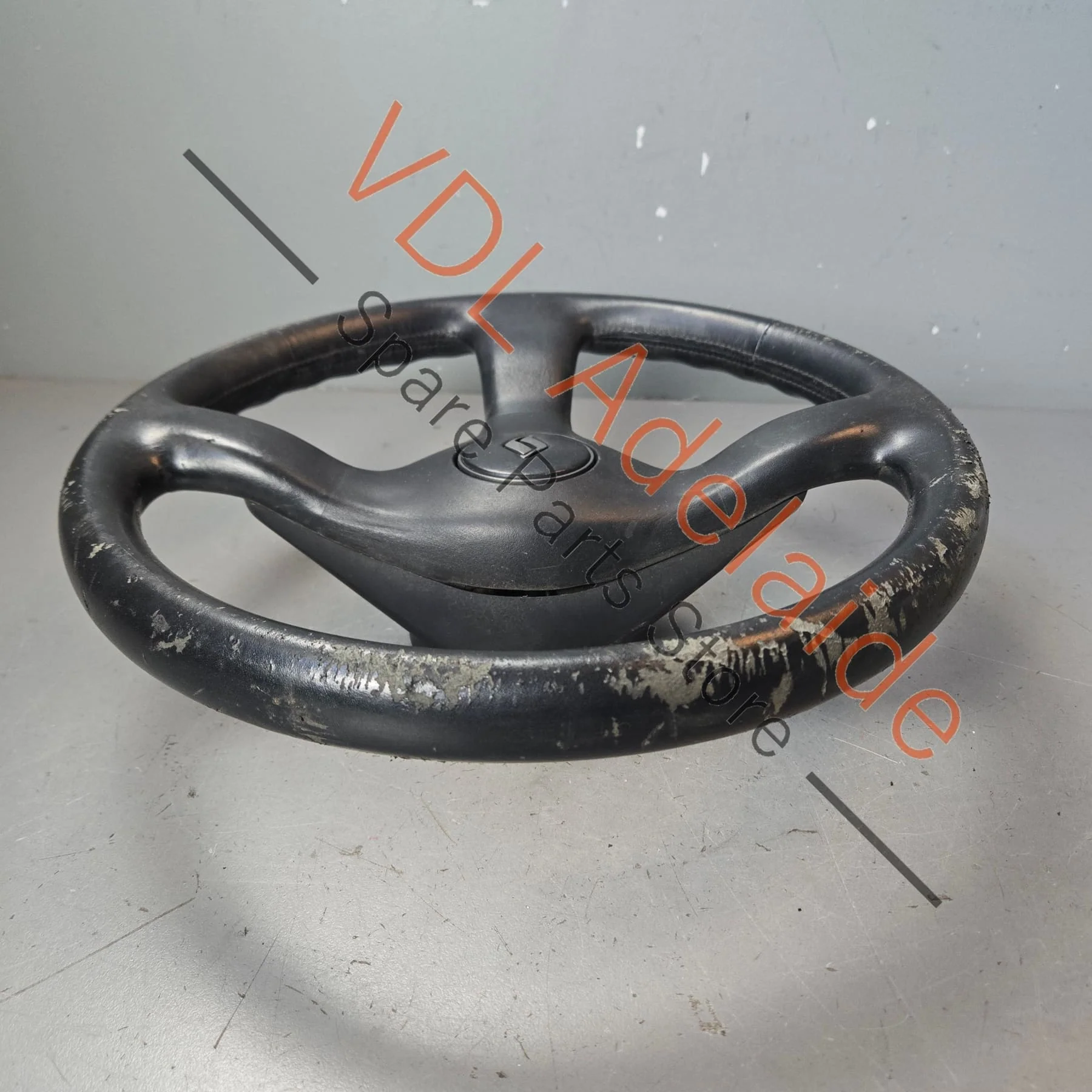 Nissan Skyline R32 GTSt / GTR Original 3x Spoke Leather Steering Wheel - Image 8