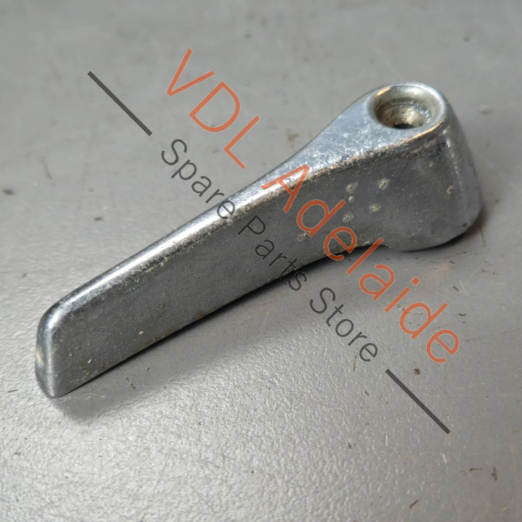 Datsun 1000 B10 Inner Door Opening Handle Interior Trim Chrome #01 - Image 3