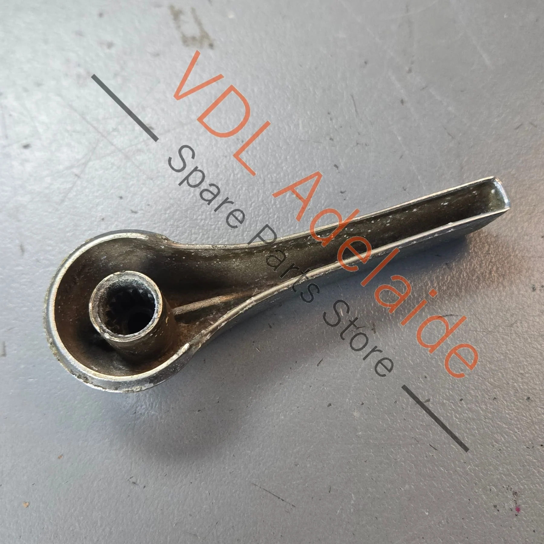 Datsun 1000 B10 Inner Door Opening Handle Interior Trim Chrome #01 - Image 4