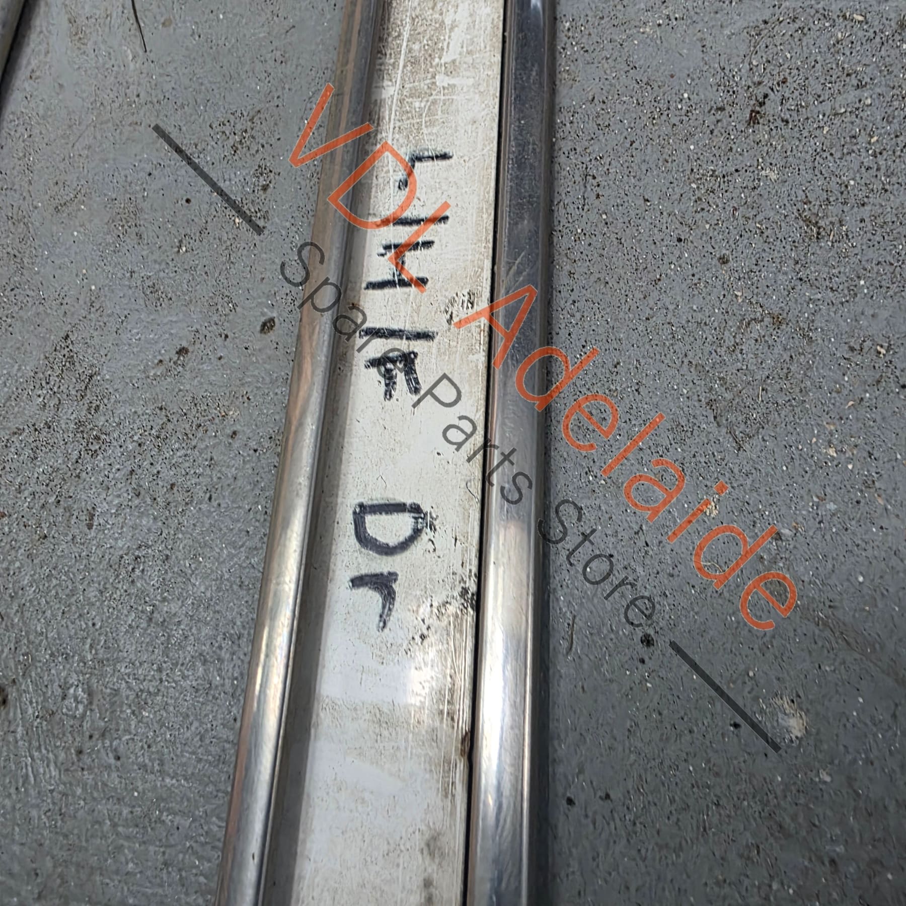 Datsun 1600 510 GL Deluxe Set of DOUBLE Dual Side Chrome Trims Stainless for Fender Door & rear quarter panel - Partial Set - Image 6
