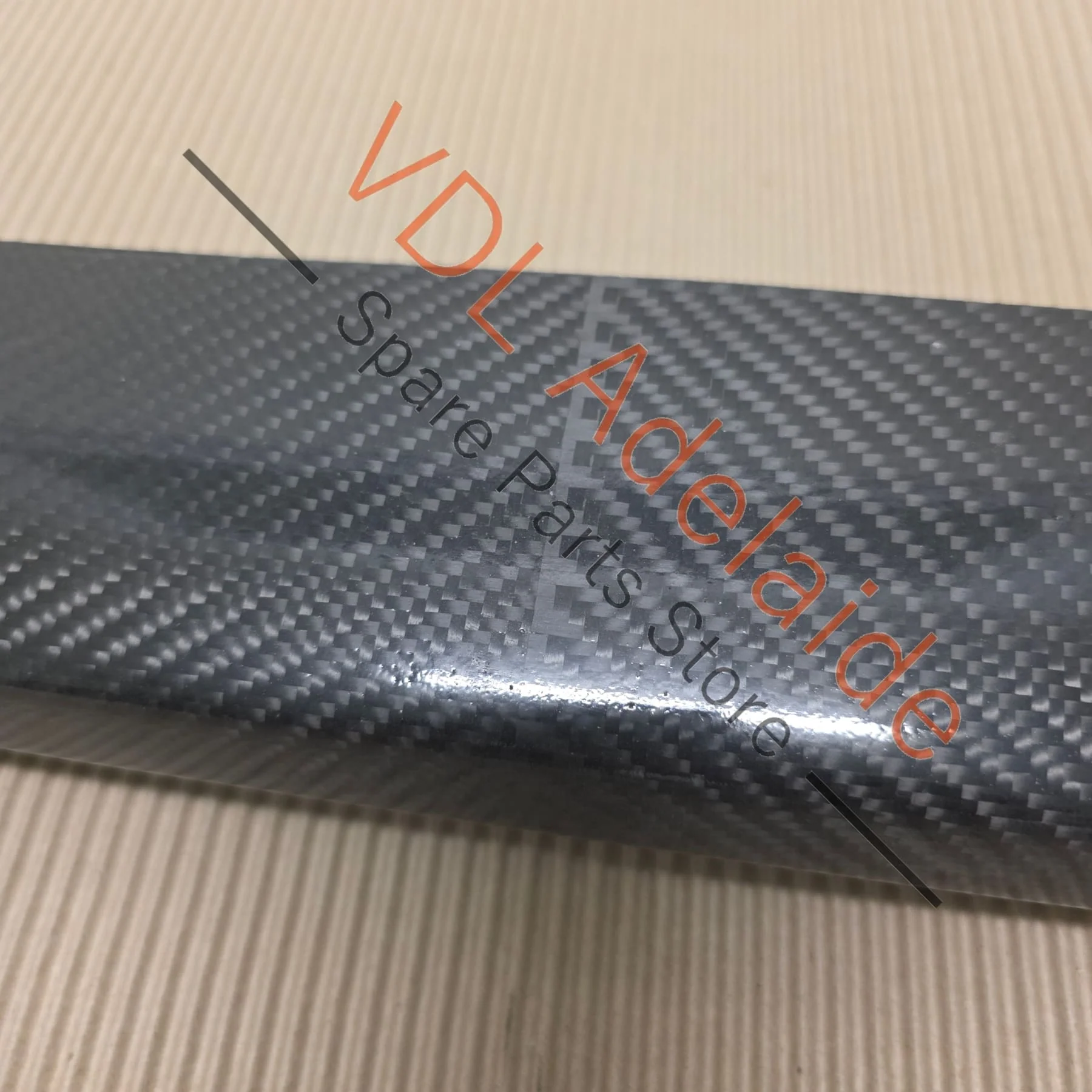 Datsun 510 1600 Bluebird Lightweight Exposed Carbon Fibre REAR Bumper Bar Skin only. Unfinished, only 650g! Aftermarket - Image 3