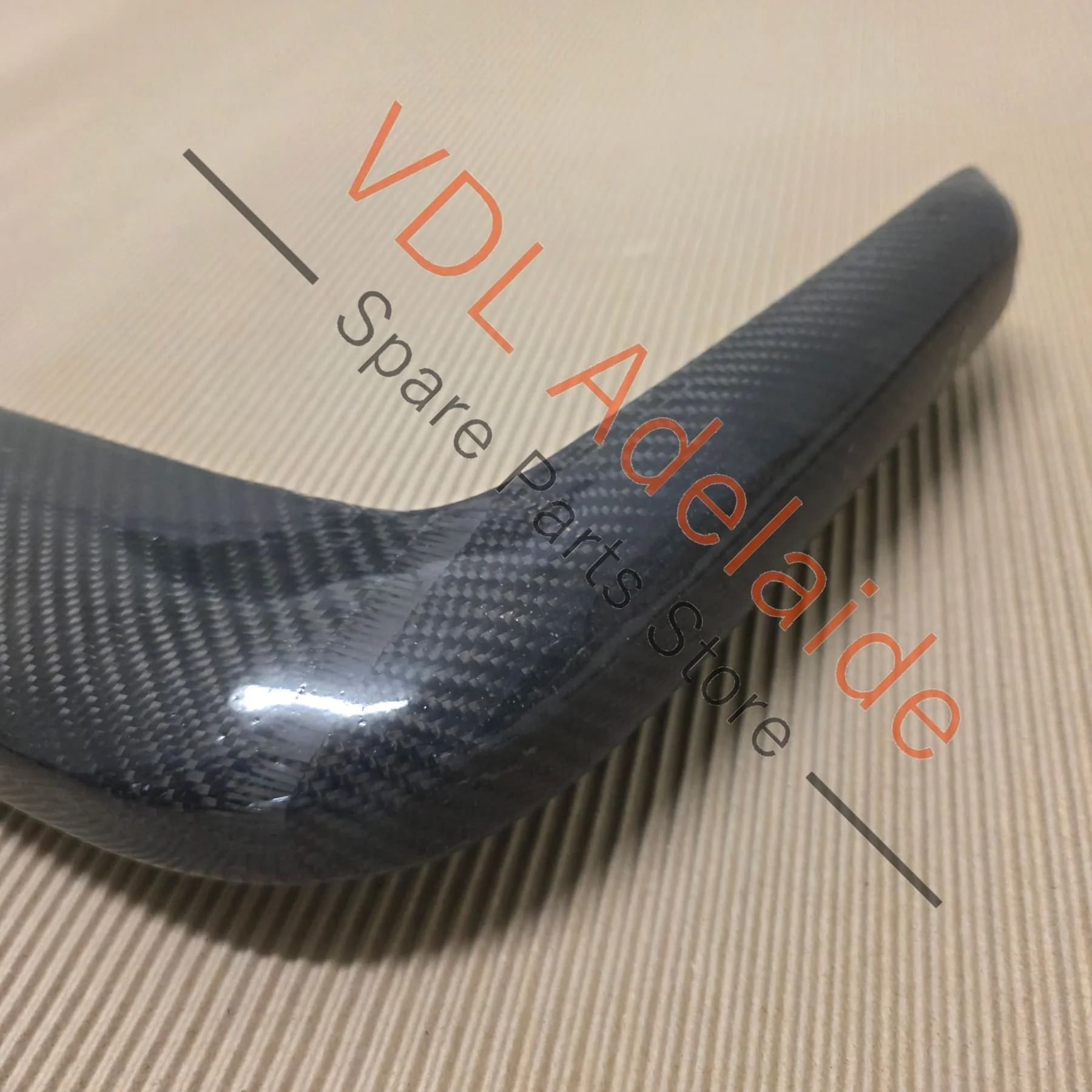 Datsun 510 1600 Bluebird Lightweight Exposed Carbon Fibre REAR Bumper Bar Skin only. Unfinished, only 650g! Aftermarket - Image 4