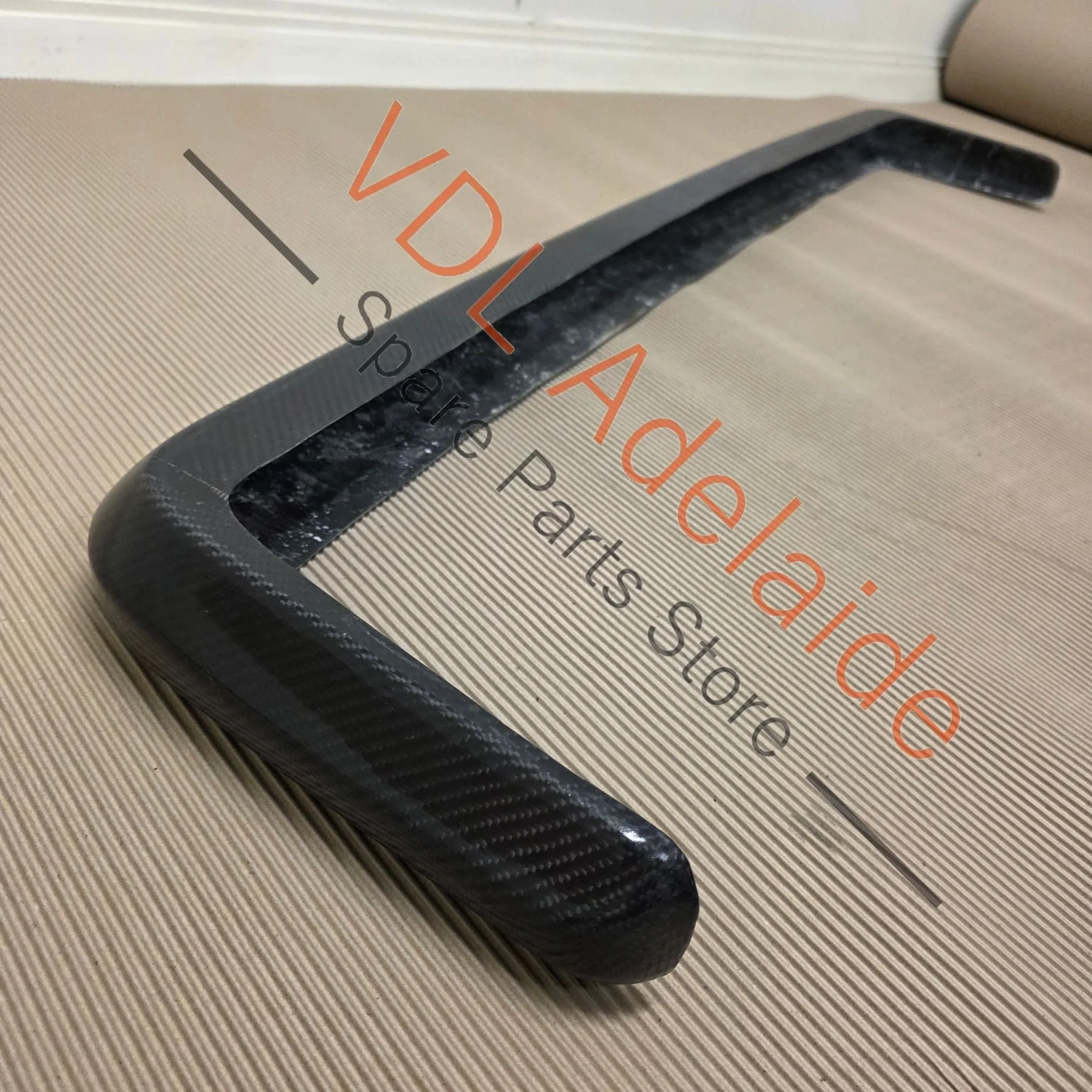 Datsun 510 1600 Bluebird Lightweight Exposed Carbon Fibre REAR Bumper Bar Skin only. Unfinished, only 650g! Aftermarket - Image 6