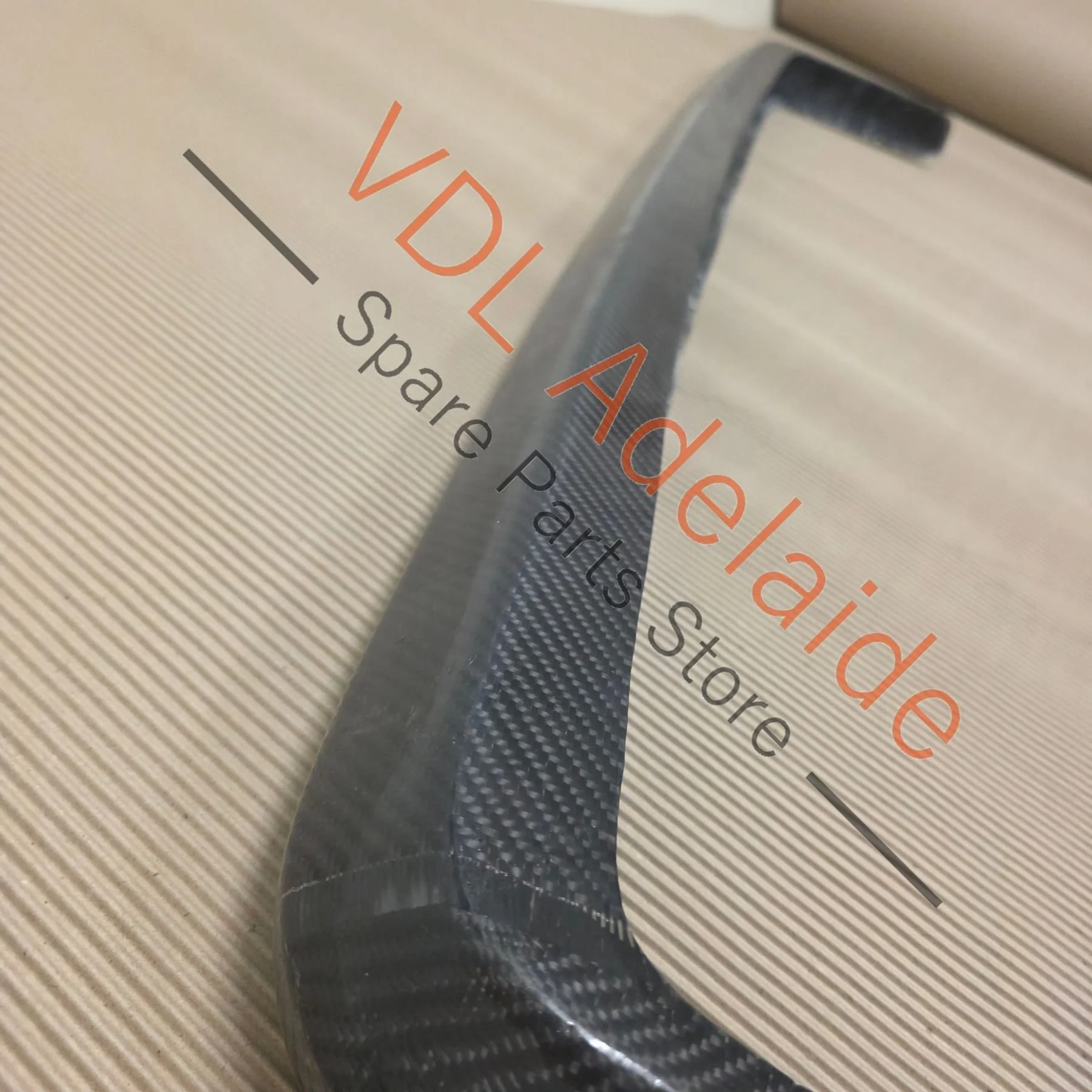 Datsun 510 1600 Bluebird Lightweight Exposed Carbon Fibre REAR Bumper Bar Skin only. Unfinished, only 650g! Aftermarket - Image 7