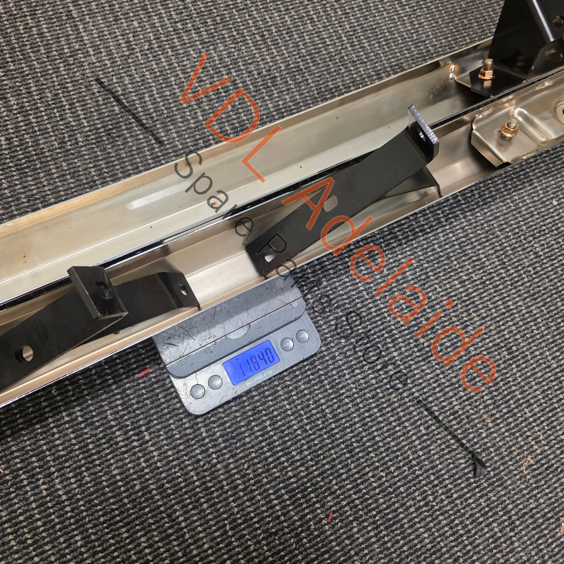 Datsun 510 1600 Bluebird Chrome Plated Stainless Steel Bumper Bar Set Aftermarket - Image 8