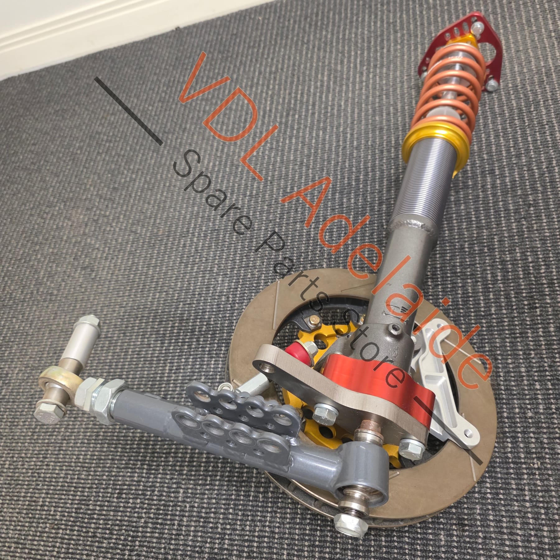 Datsun 510 1600 T3 Techno Toy Tuning Front Adjustable Suspension and Wilwood Brake Assembly Aftermarket - Image 12