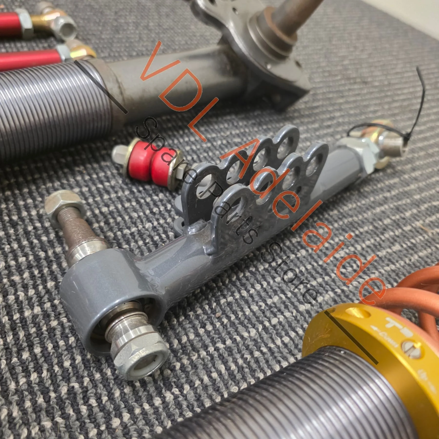 Datsun 510 1600 T3 Techno Toy Tuning Front Adjustable Suspension and Wilwood Brake Assembly Aftermarket - Image 6