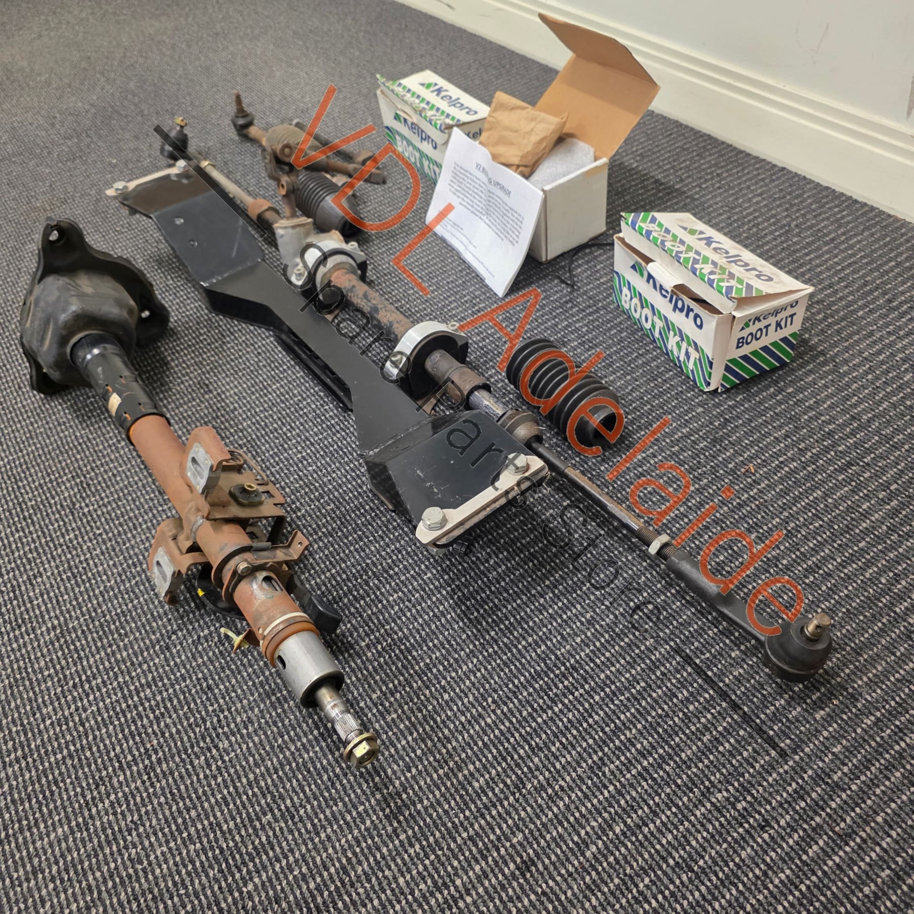 NEW Datsun 510 1600 JBC James Bosswel Coachwerks Rack & Pinion Conversion Kit with Toyota MR2 Steering Rack Aftermarket - Image 2