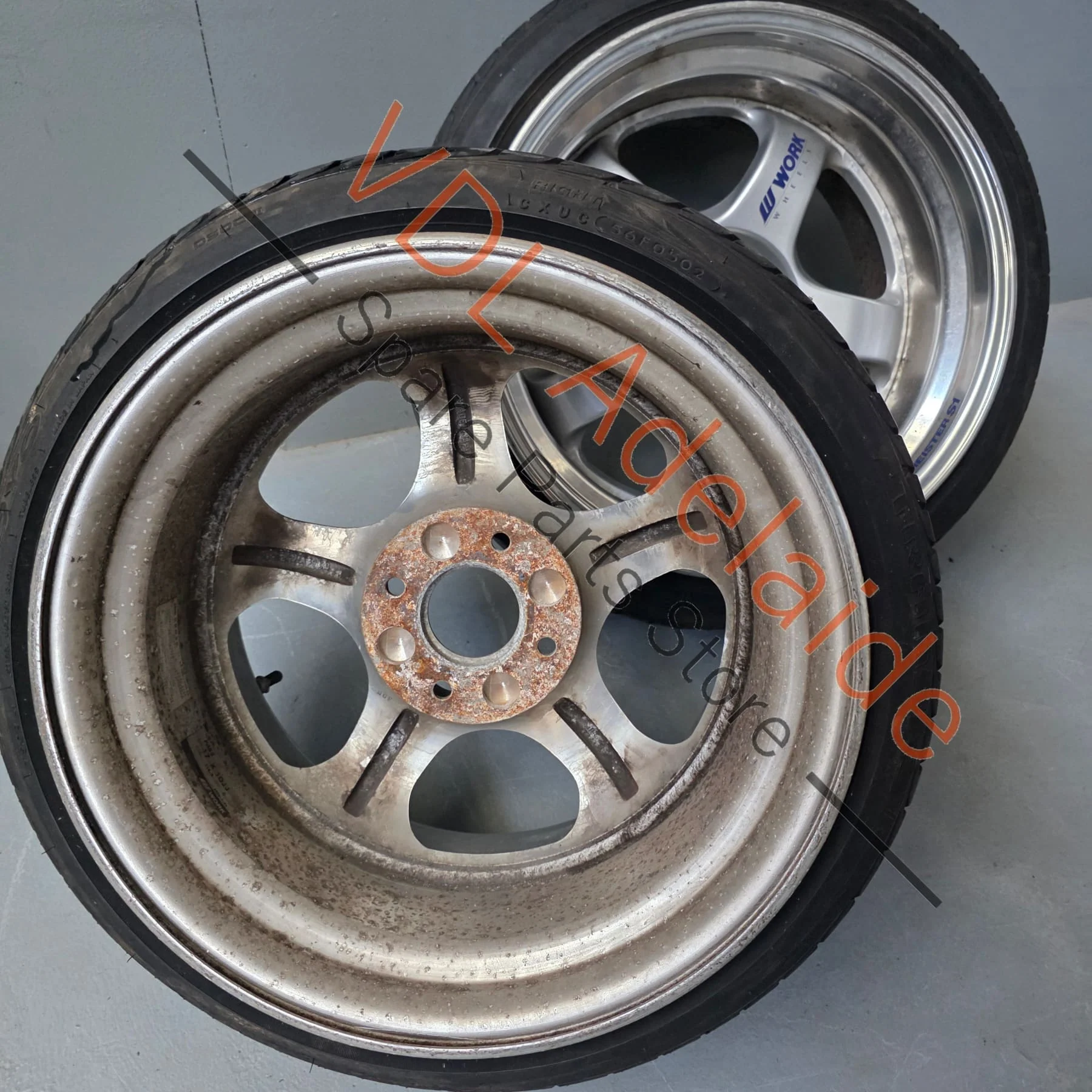Work Meister S1 17x9 (-10 offset) & 17x10 (0 offset) 4x114.3 Early Silvia 180SX Corolla Datsun Aftermarket - Image 11
