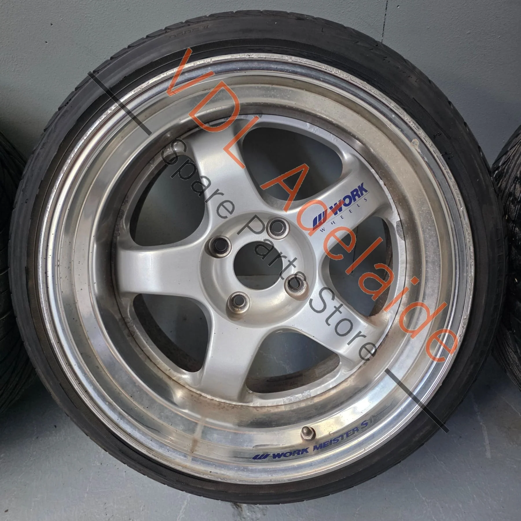 Work Meister S1 17x9 (-10 offset) & 17x10 (0 offset) 4x114.3 Early Silvia 180SX Corolla Datsun Aftermarket - Image 6