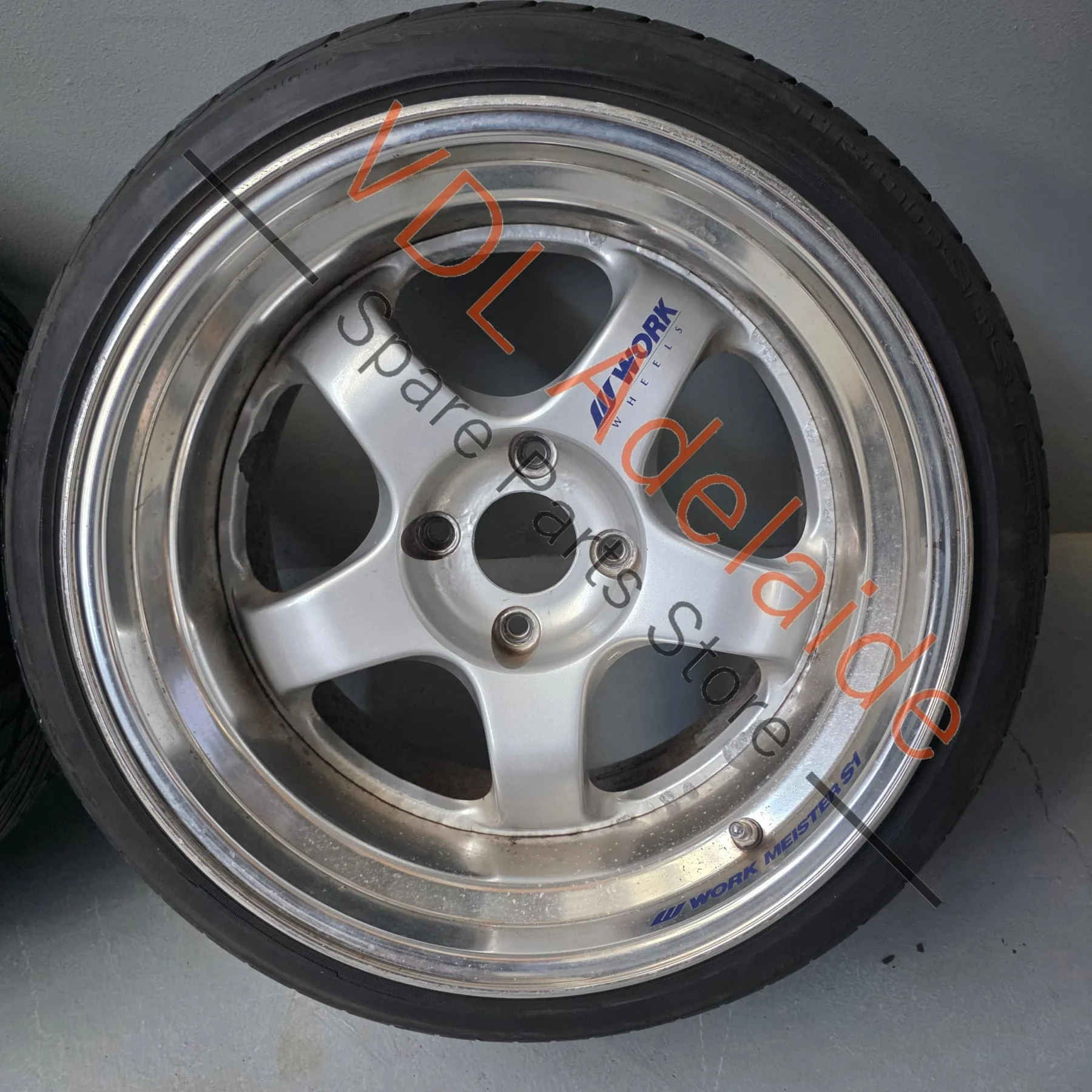 Work Meister S1 17x9 (-10 offset) & 17x10 (0 offset) 4x114.3 Early Silvia 180SX Corolla Datsun Aftermarket - Image 7