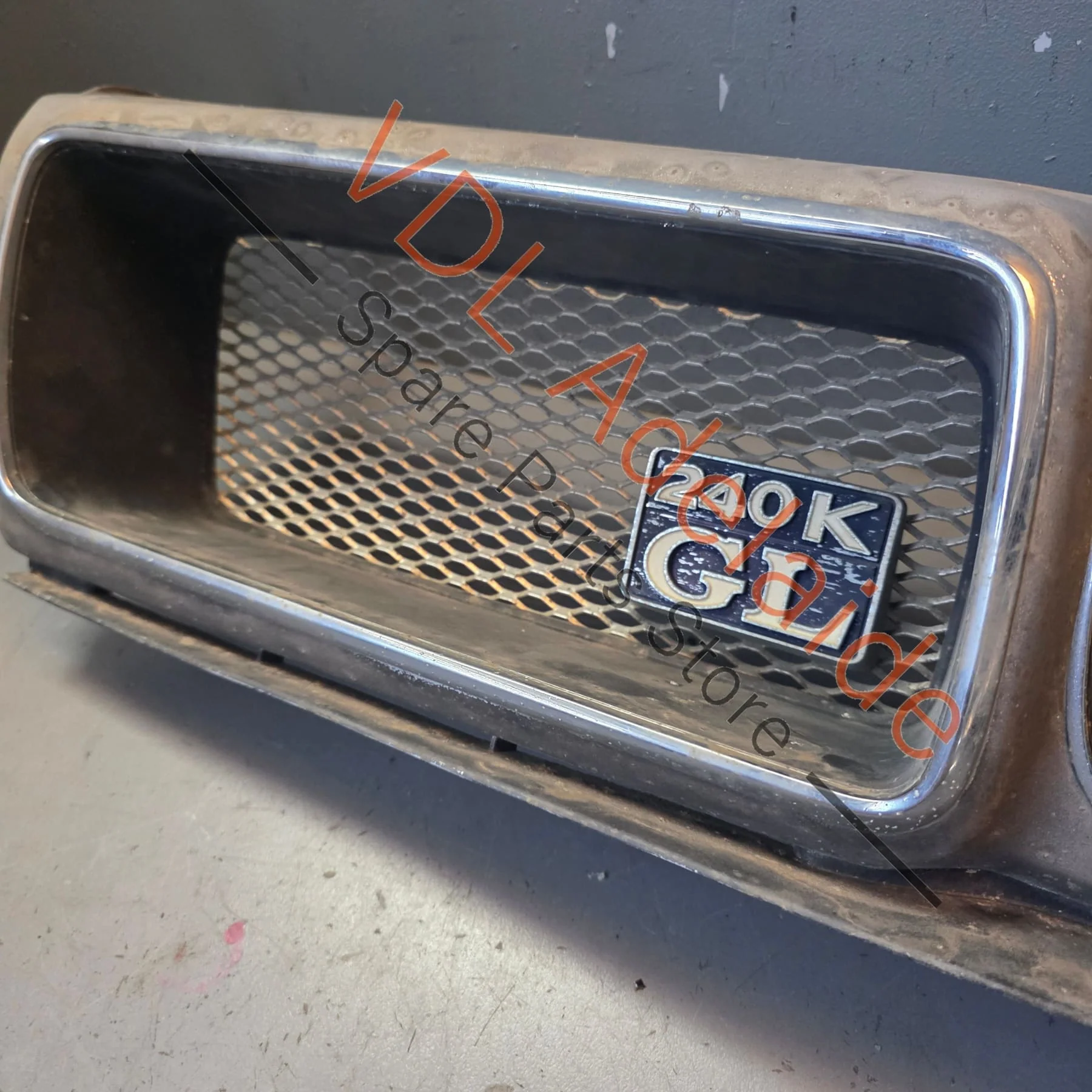 Datsun C110 240K Kenmeri Skyline original front Grille Half Left Side - Image 2