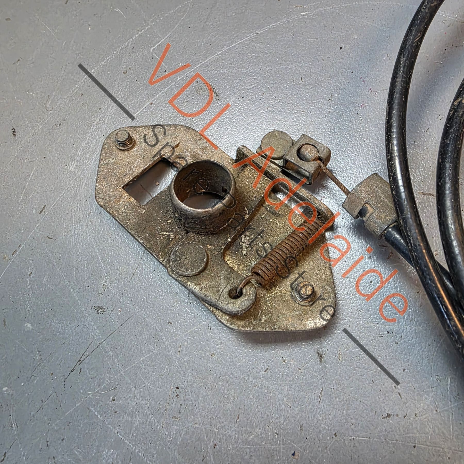 Datsun 510 1600 Bonnet release handle cable and catch - Image 5