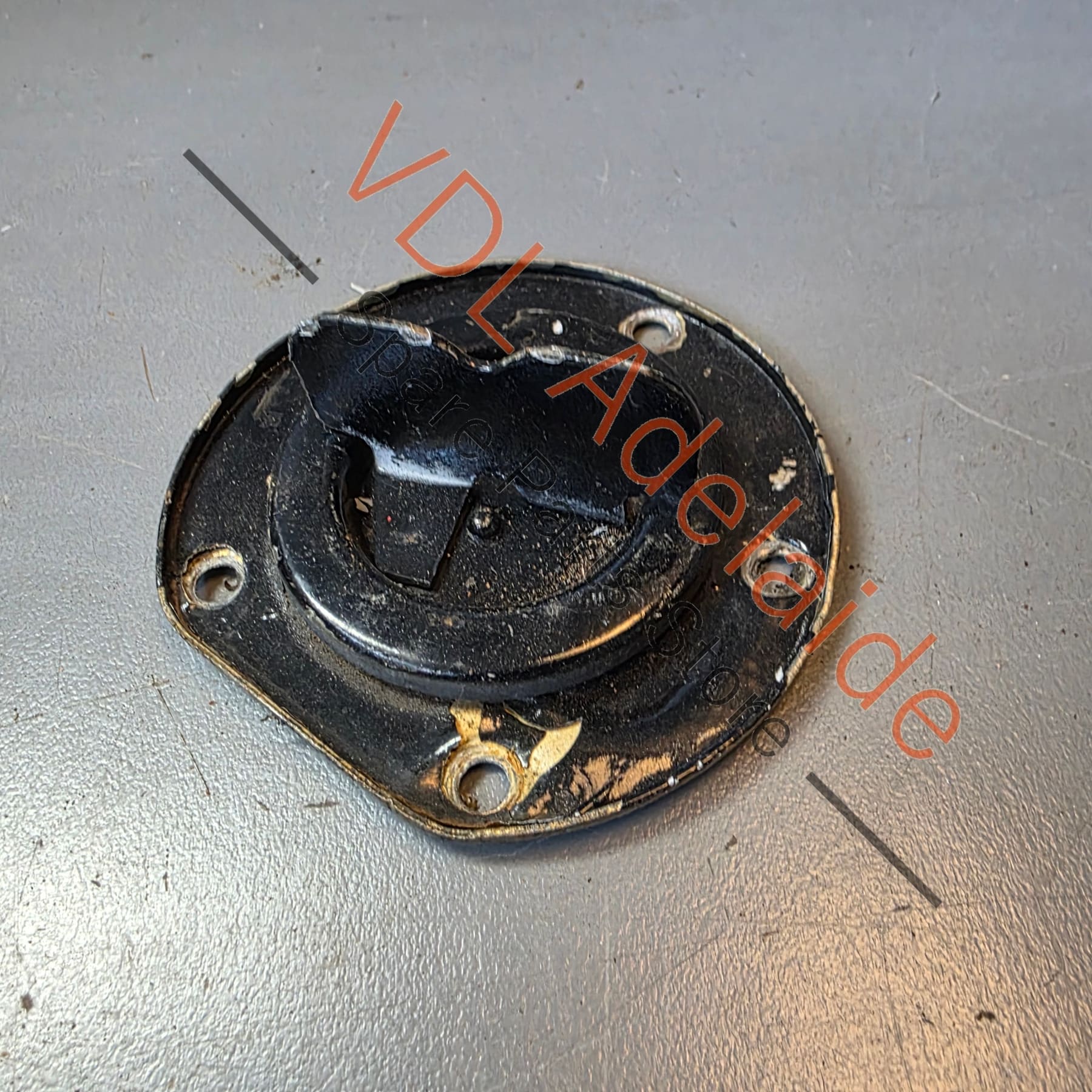 Datsun 1600 510 Fuel Filler Cap with Mounting Cover Bracket #01 - Image 2