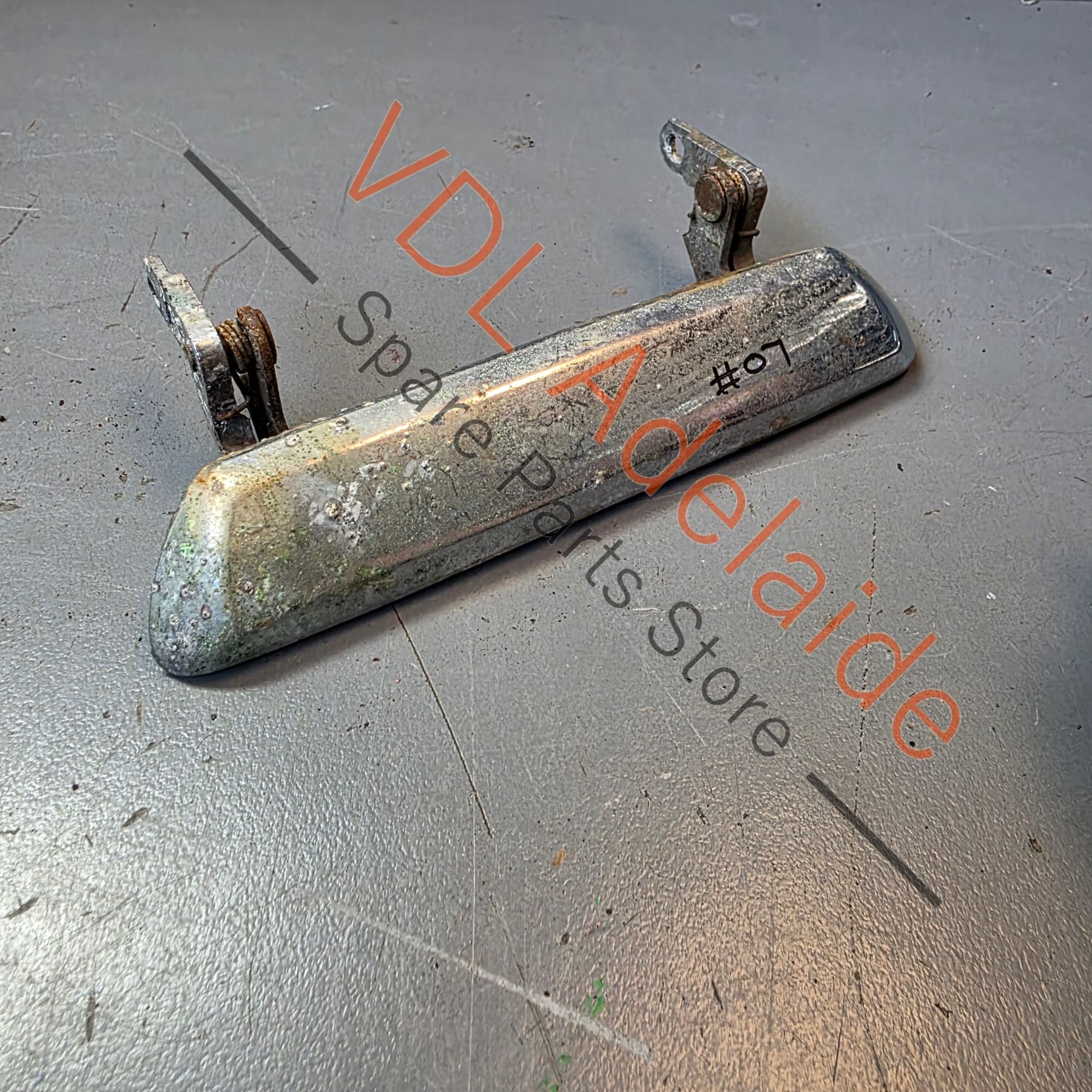 Datsun 1600 510 Exterior door handle Rear #07 - Image 2