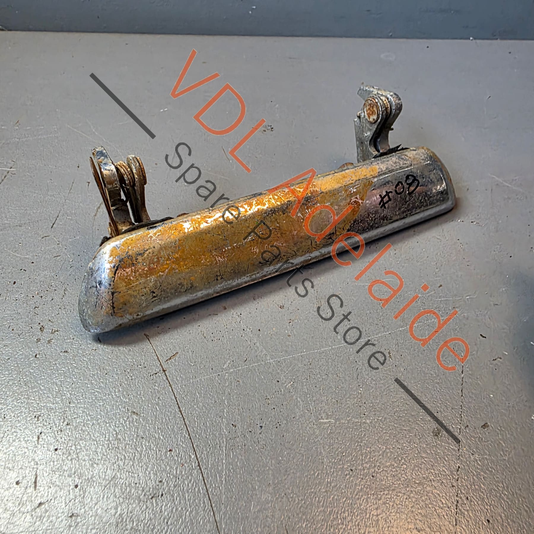 Datsun 1600 510 Exterior door handle Rear #08 - Image 2