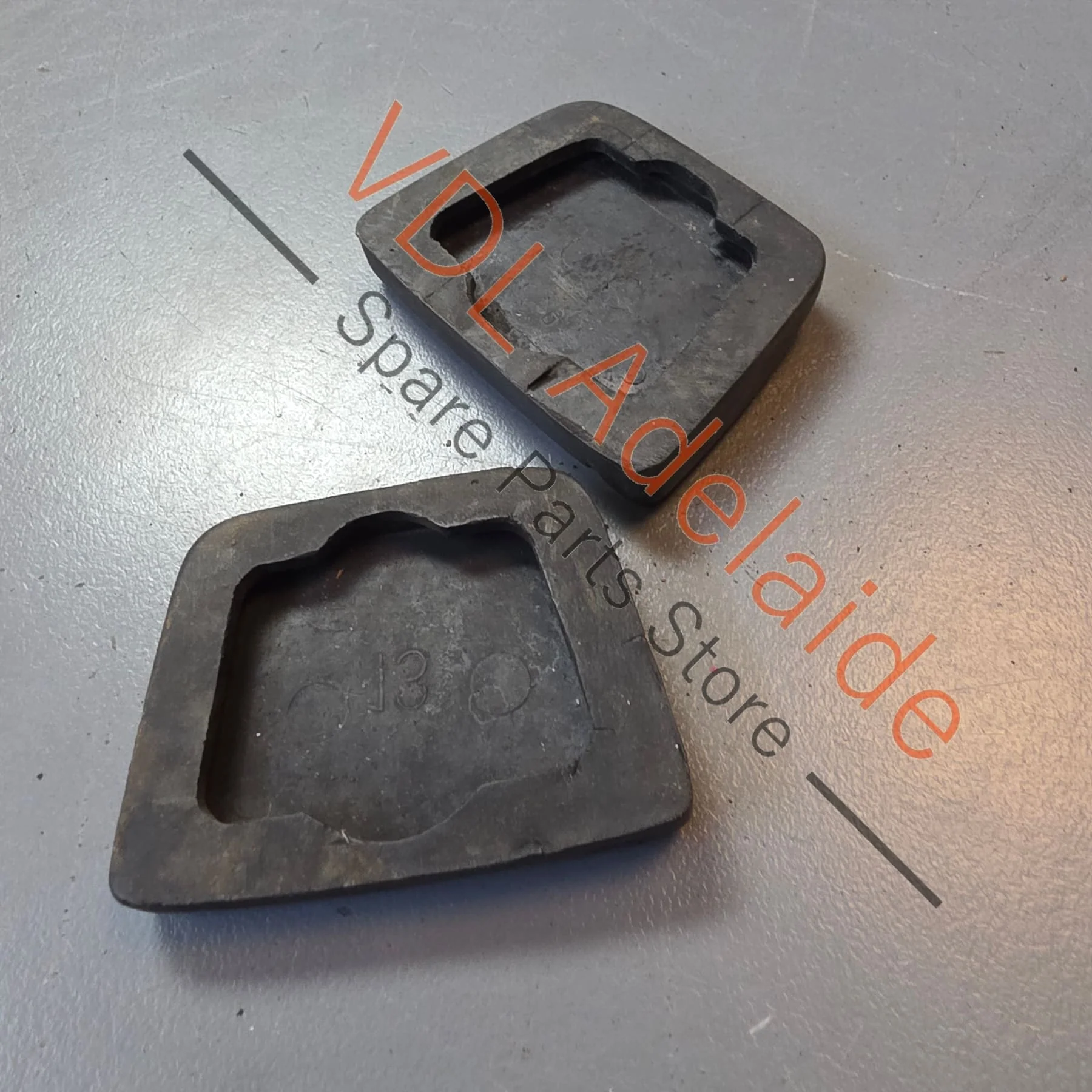Datsun 510 1600 Brake and Clutch Pedal Cover Rubbers - Image 2