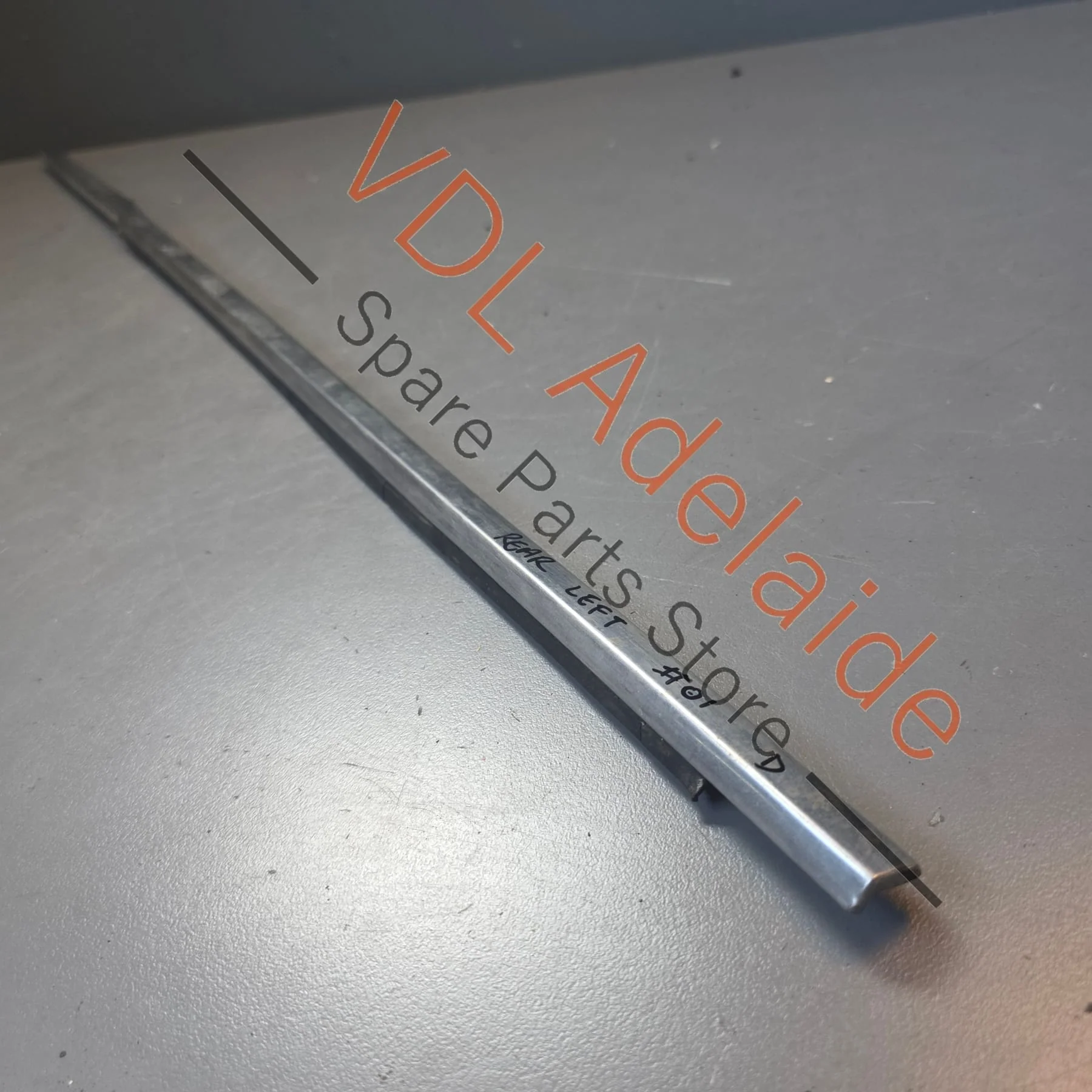 Datsun 1600 510 Rear Left Door Chrome Aperture Trim Stainless 82821-N1600 #01
