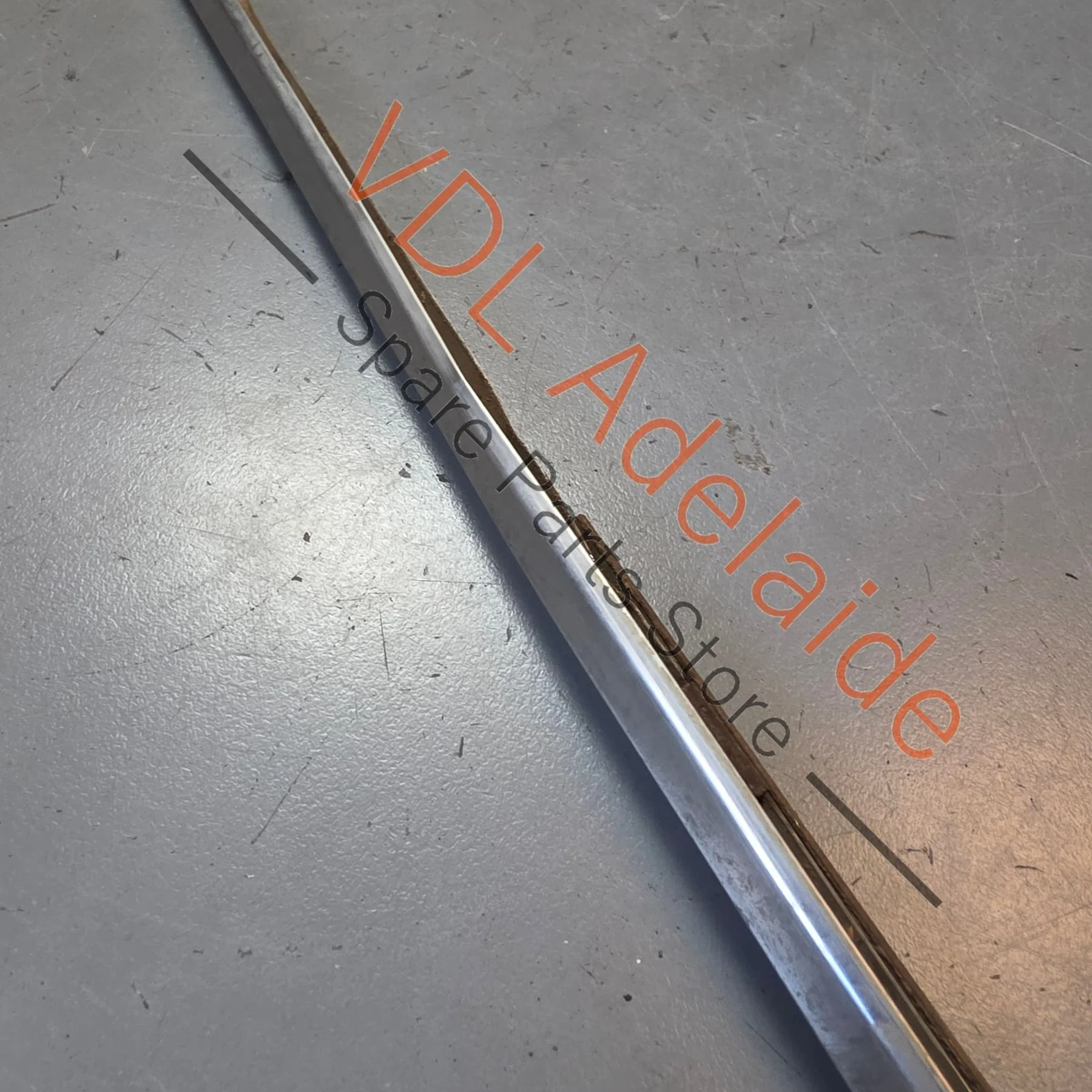 Datsun 1600 510 Rear Left Door Chrome Aperture Trim Stainless 82821-N1600 #01 - Image 6