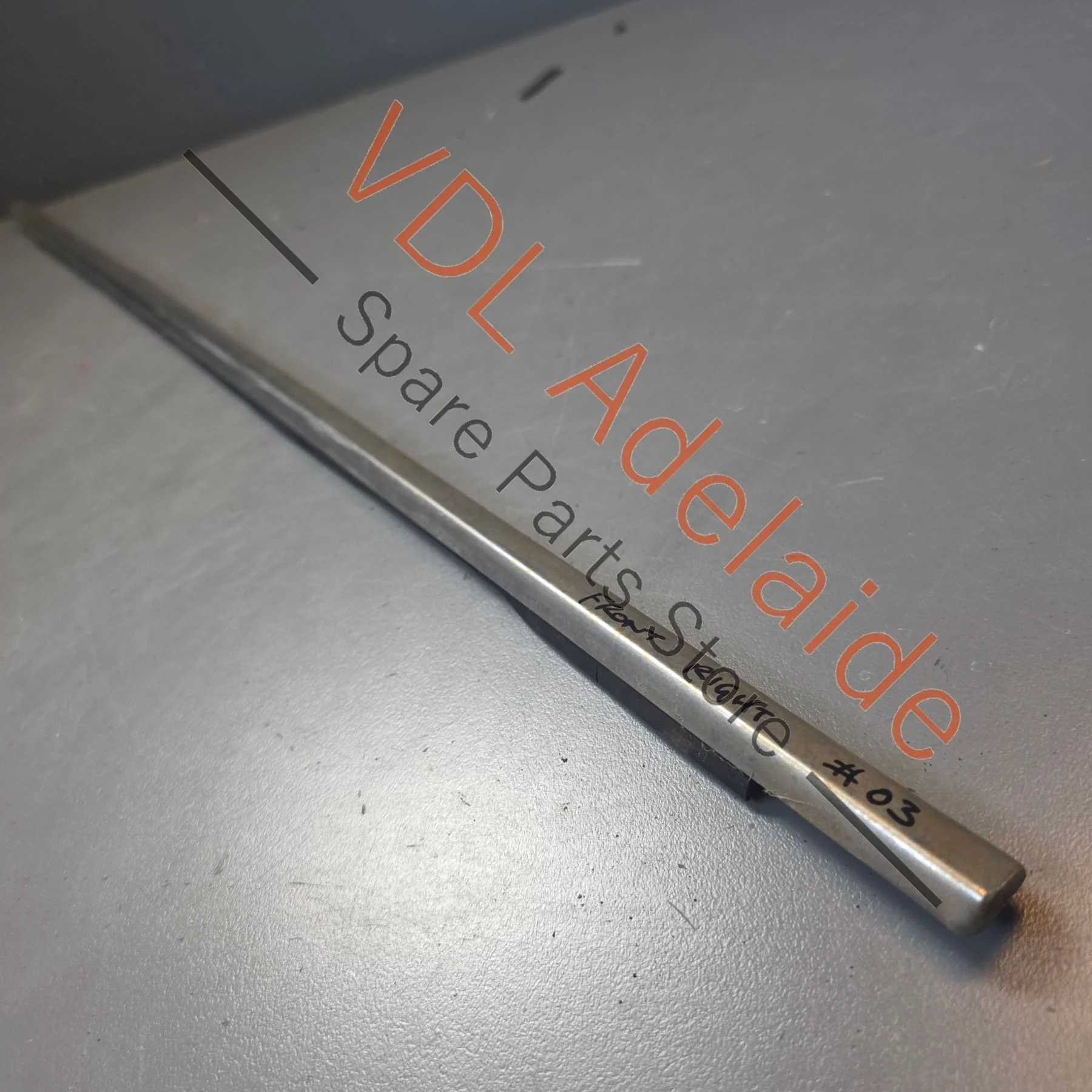 Datsun 1600 510 Front Right Door Chrome Aperture Trim Stainless 80820-N1600 #03 - Image 4