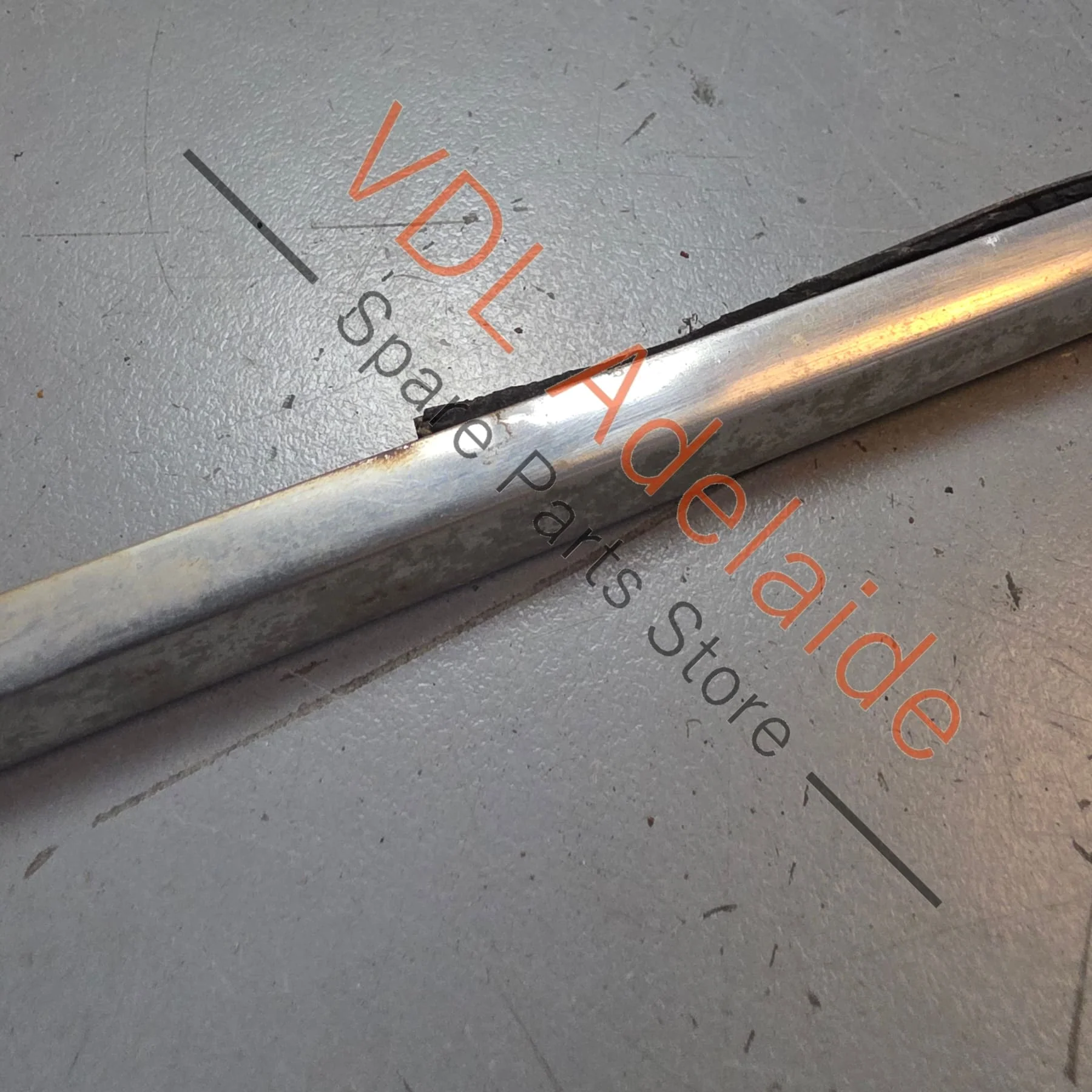 Datsun 1600 510 Front Left Door Chrome Aperture Trim Stainless 80821-N1600 #03 - Image 4