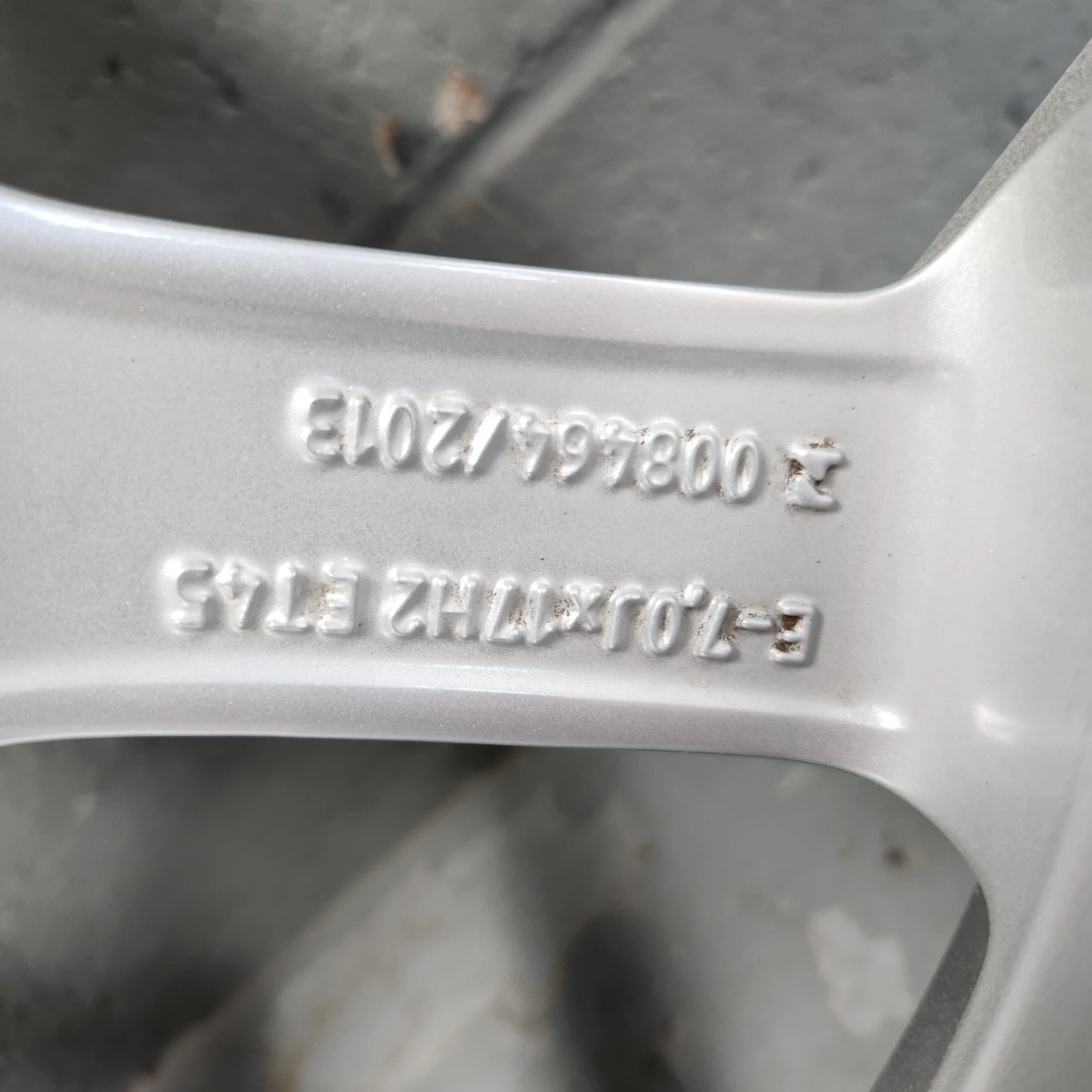1x Genuine Audi Q2 Alloy Wheels 17 x 7J ET45 5x112 81A601025D #03 - Image 4