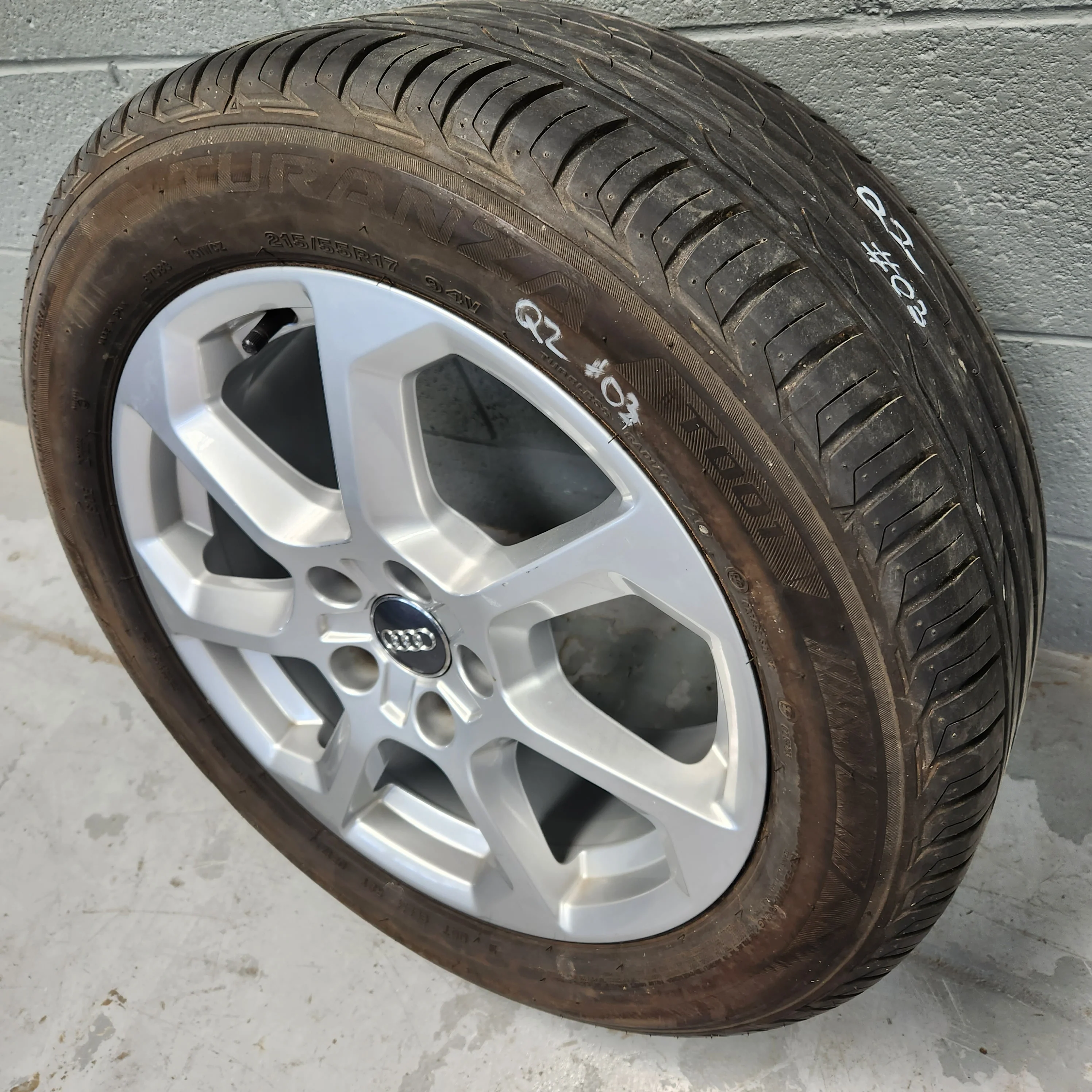 1x Genuine Audi Q2 Alloy Wheels 17 x 7J ET45 5x112 81A601025D #03 - Image 7